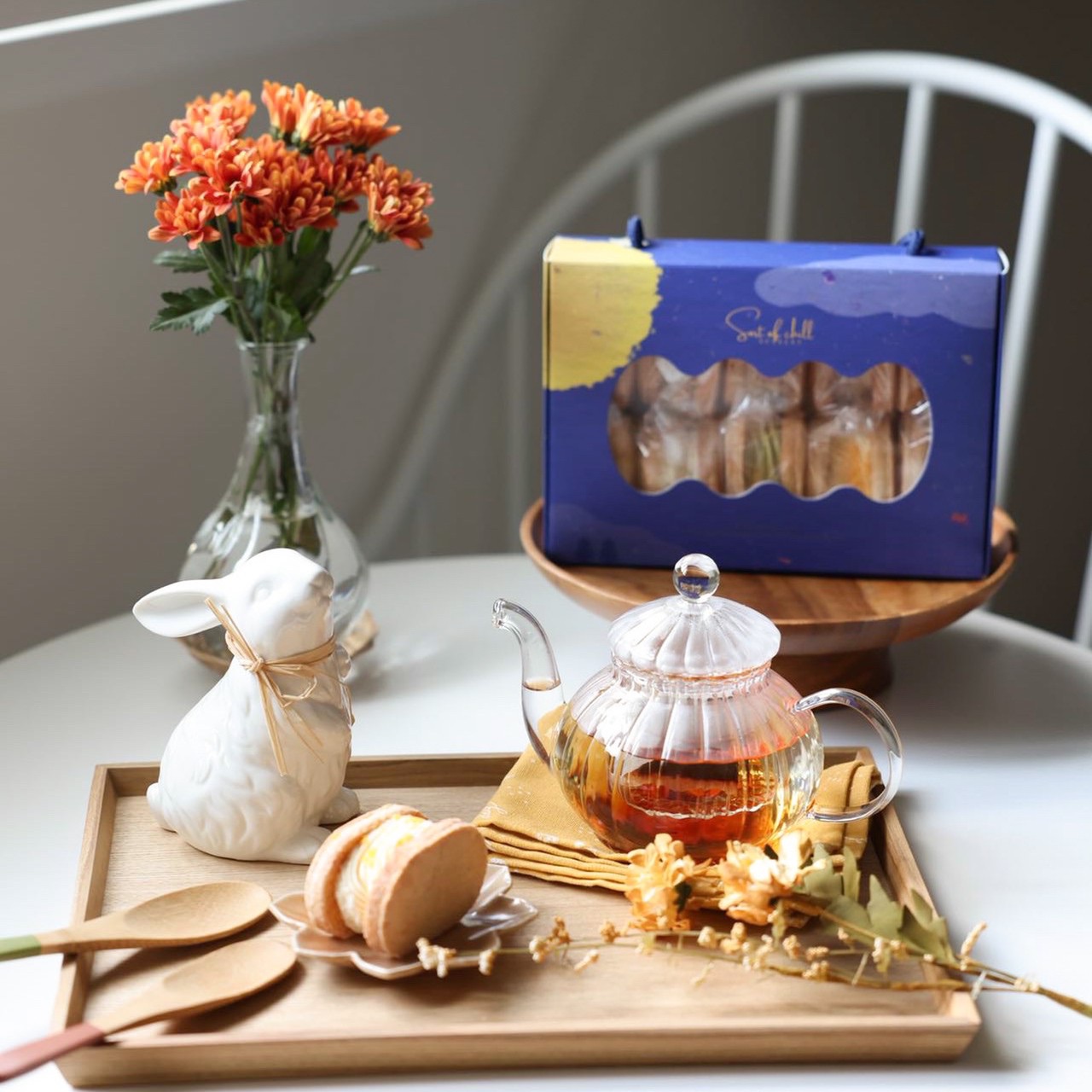 【中秋禮盒】玉兔搗月八入達克瓦茲禮盒