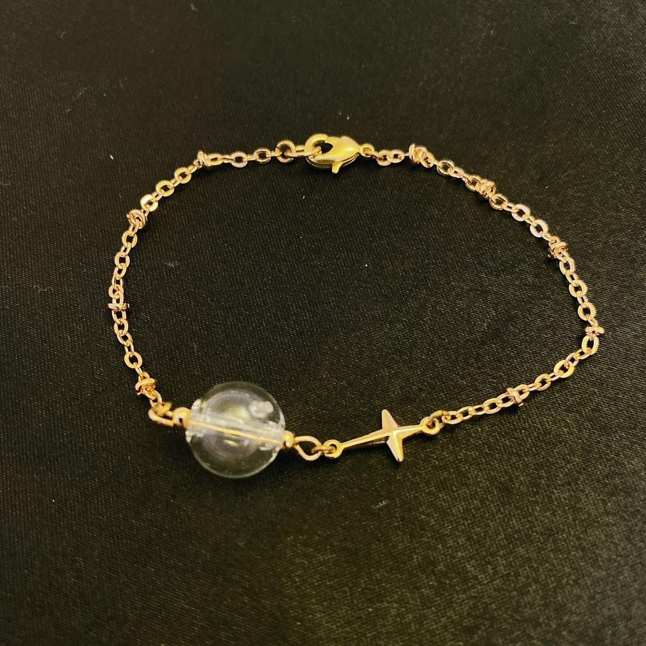 【Cinnamonmon 希娜夢夢 香氛飾品】許願星 精油手鍊|香氛手鍊