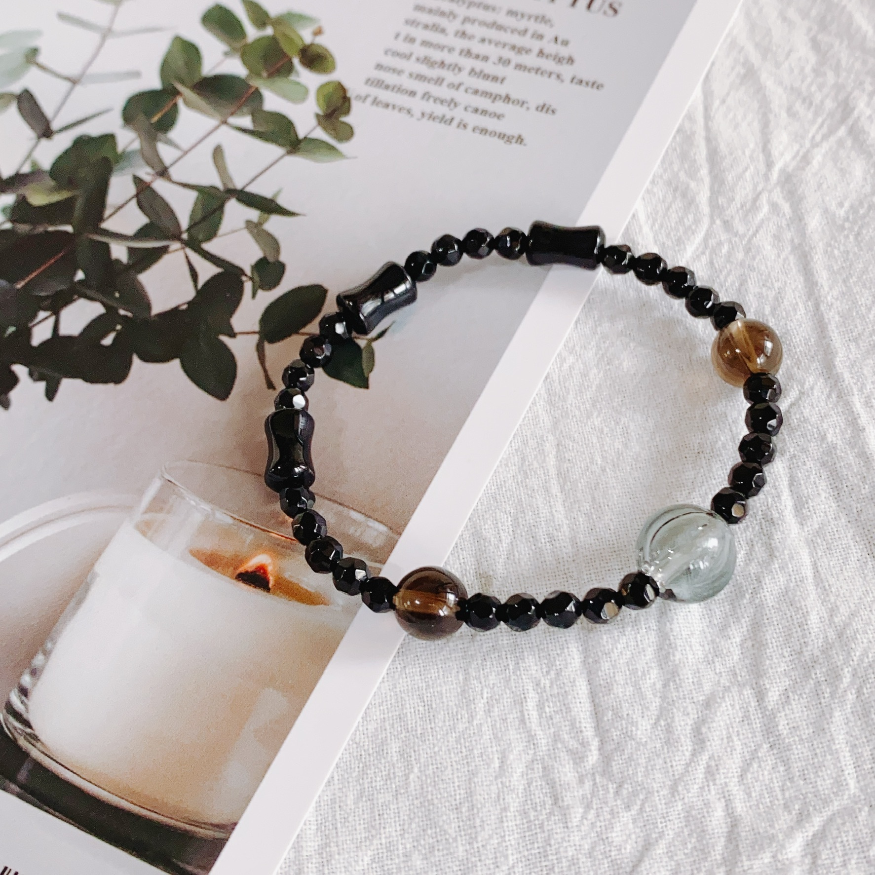 Cinnamonmon 希娜夢夢 祈願精油手鍊