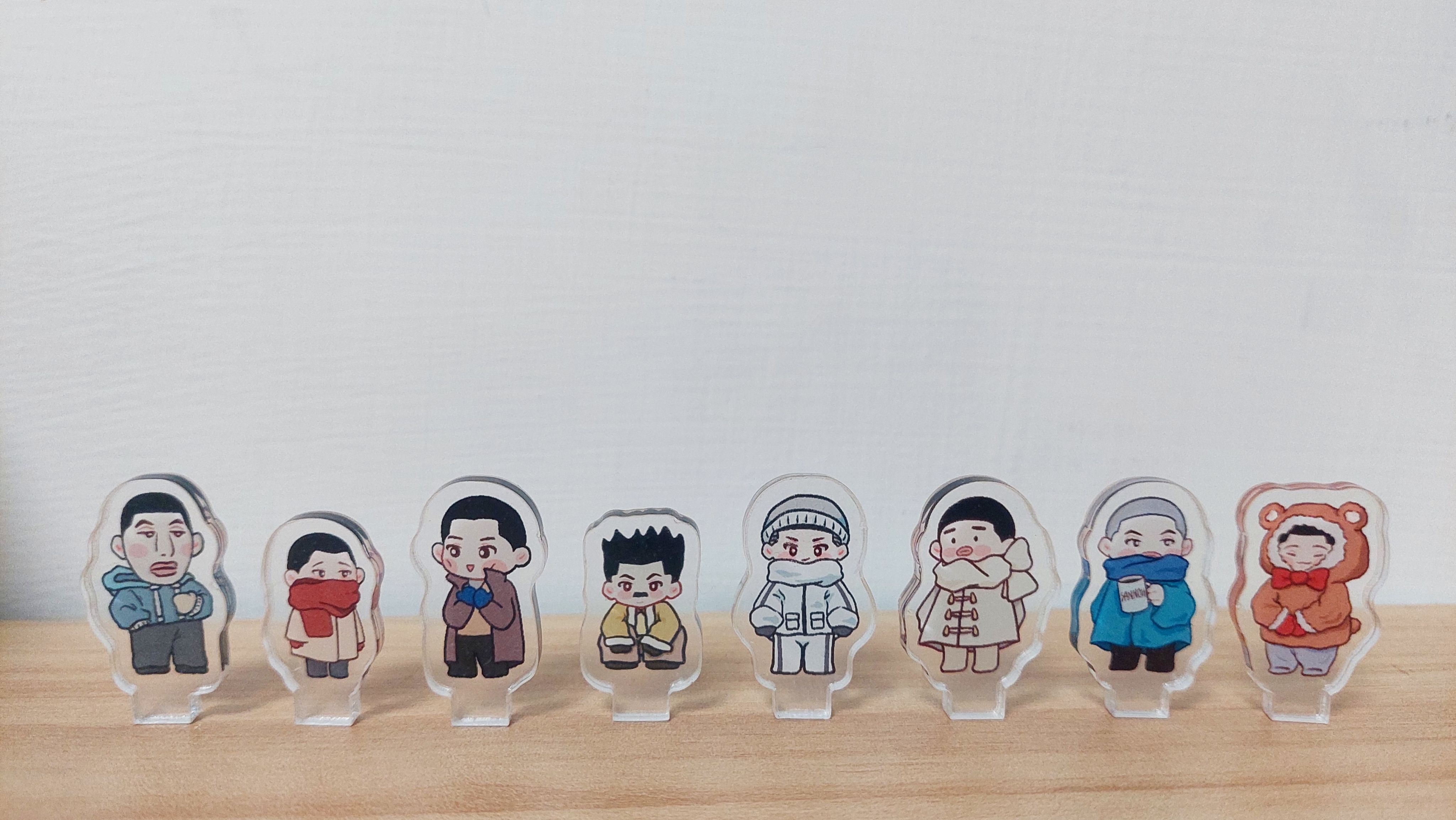 山王8人冬季小粒牌