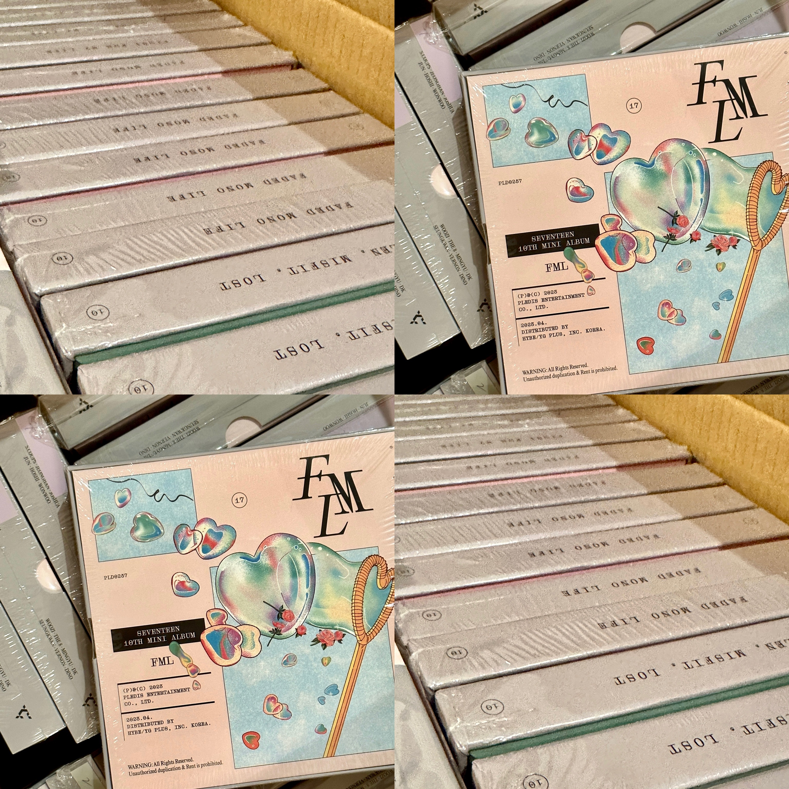 【現貨】FML 全專 普版 克拉盤 Carat Seventeen 非簽售專 官網通路 淨漢 圓佑 珉奎