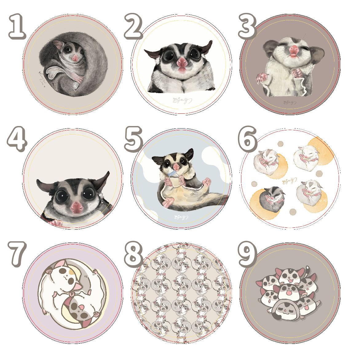 陶瓷杯墊（預購需等2周出貨）