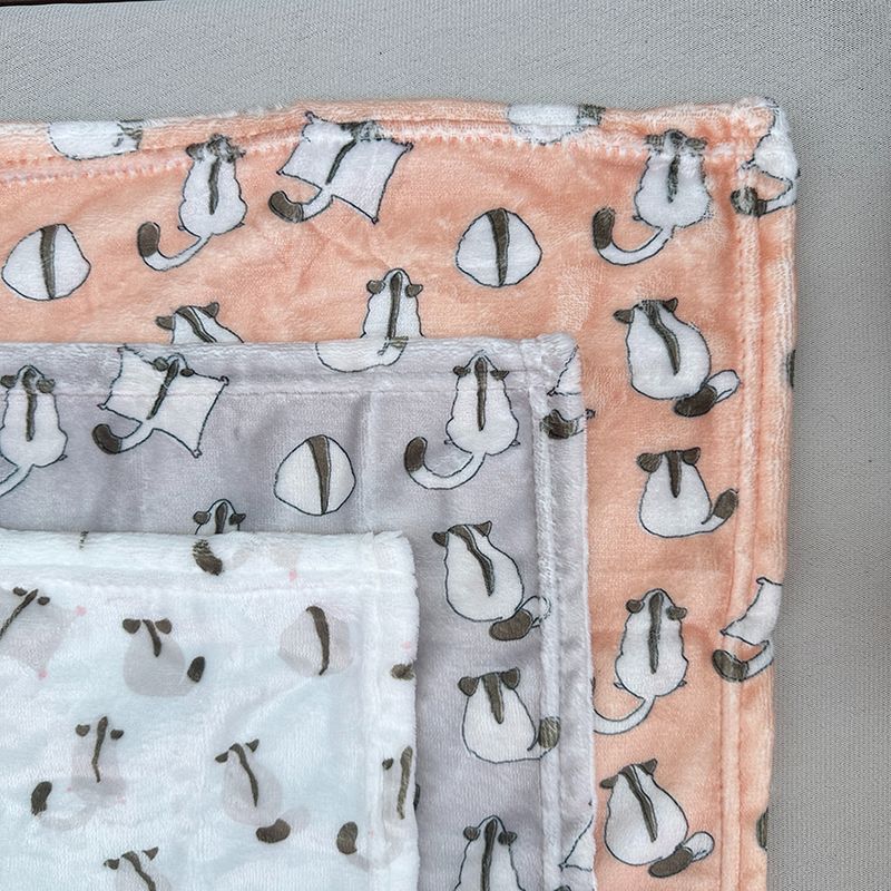 瘋狂粉圓原創_蜜袋鼯背影法蘭絨（30x30cm）