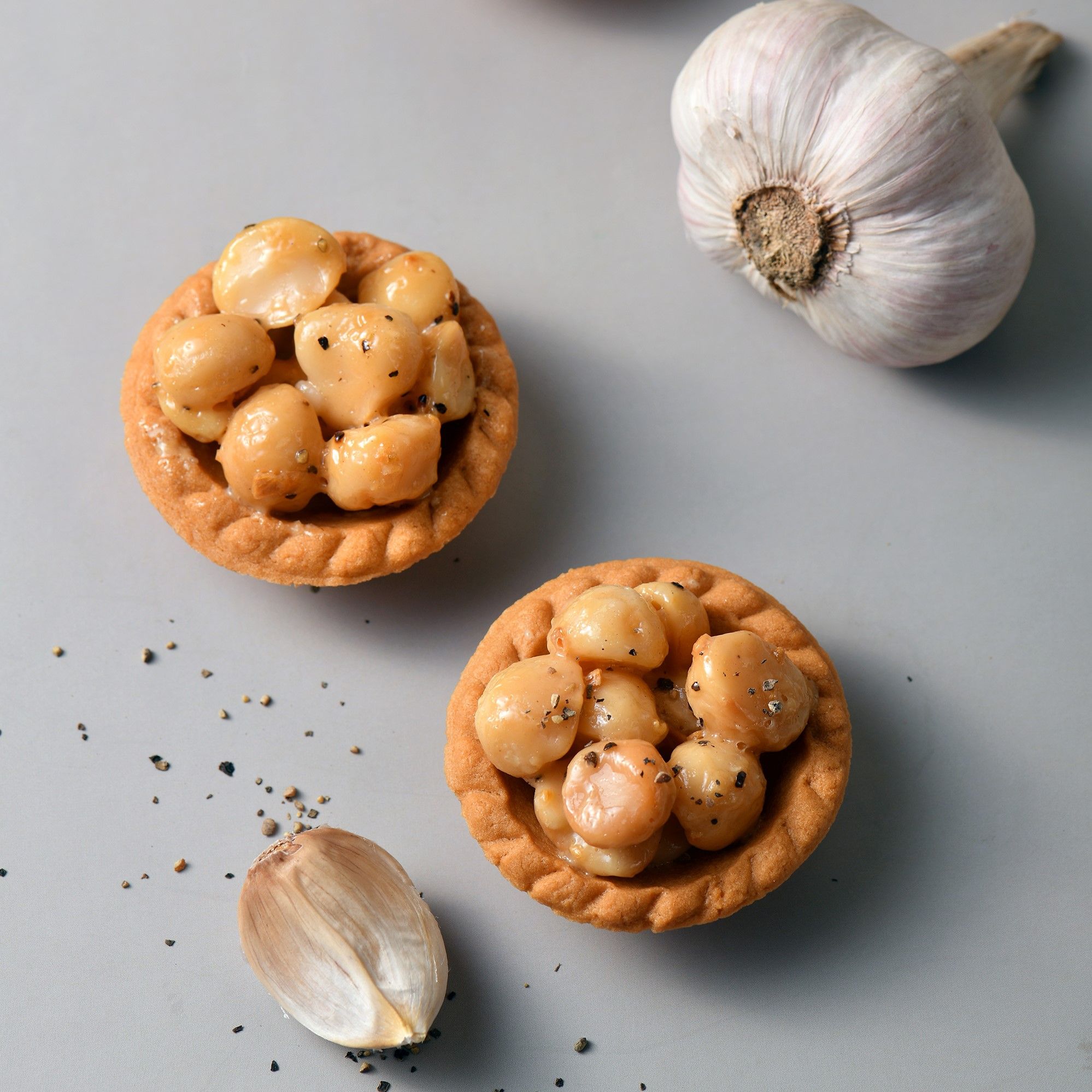 菓感經典-蒜香黑胡椒夏威夷豆塔8入/10入/12入/15入/16入