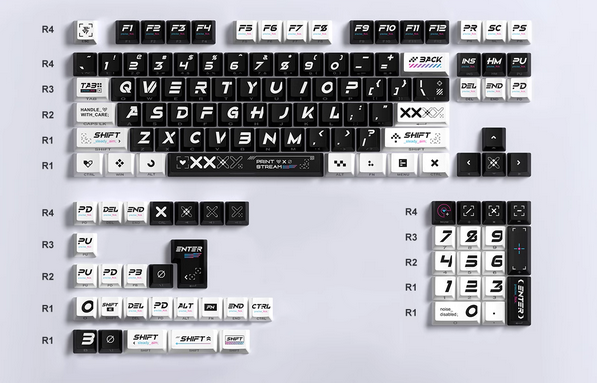 [鍵帽] 泰坦國度 印花集 130鍵 PBT/原廠高