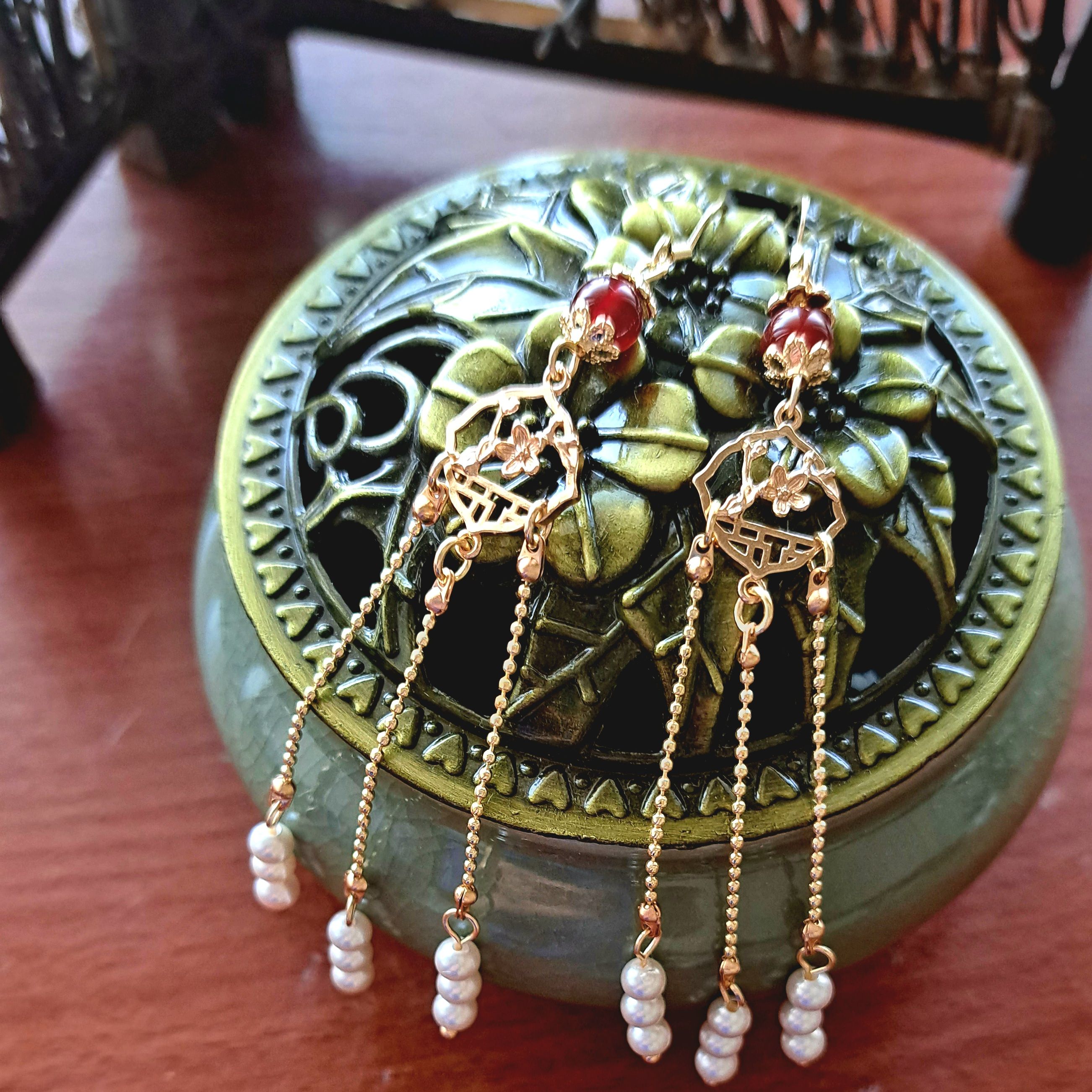 原創古典文學系列-雜詩印象耳環