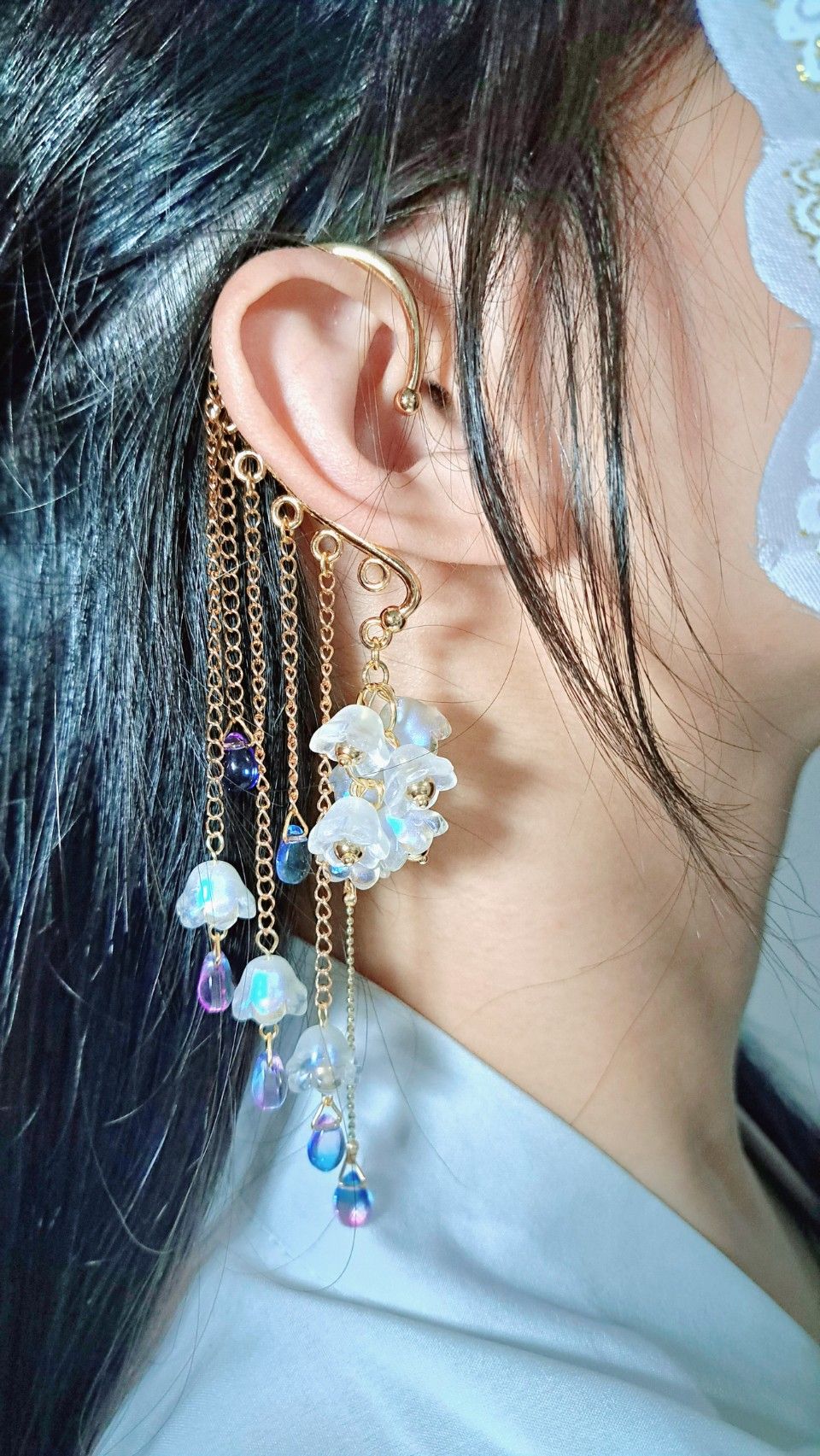 原創花語系列耳掛 鈴蘭絮語•幽夢