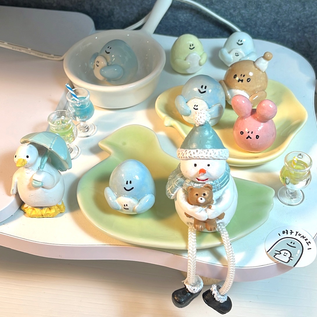 文博新品🌁純手工陶瓷抱抱鬼