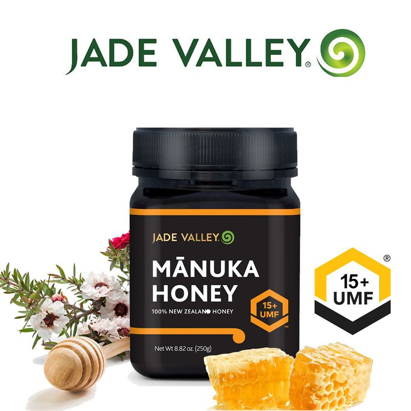 紐西蘭【Jade Valley】麥盧卡蜂蜜UMF15+   250g/罐