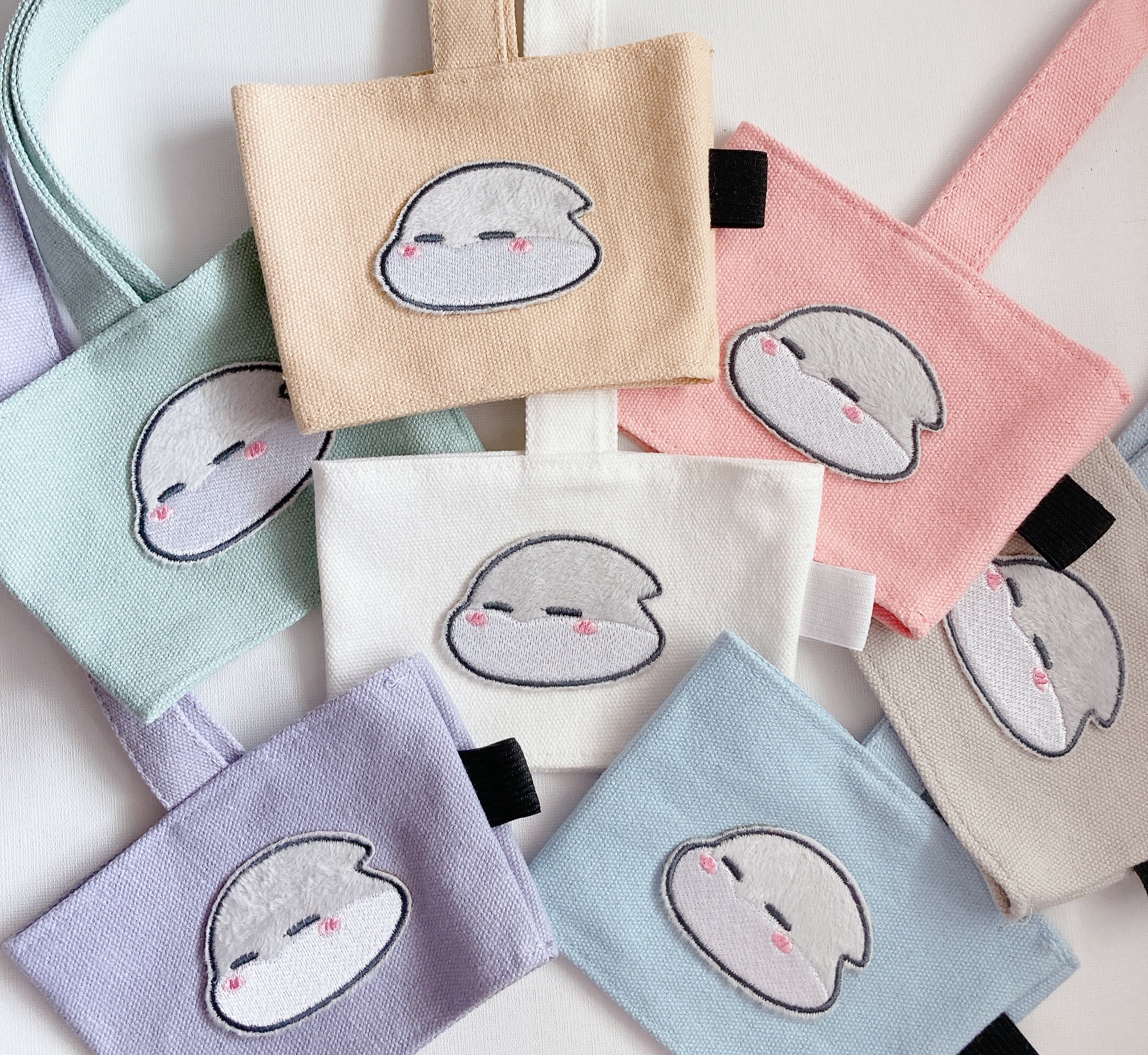 Chuchi｜「絨布」刺繡杯套