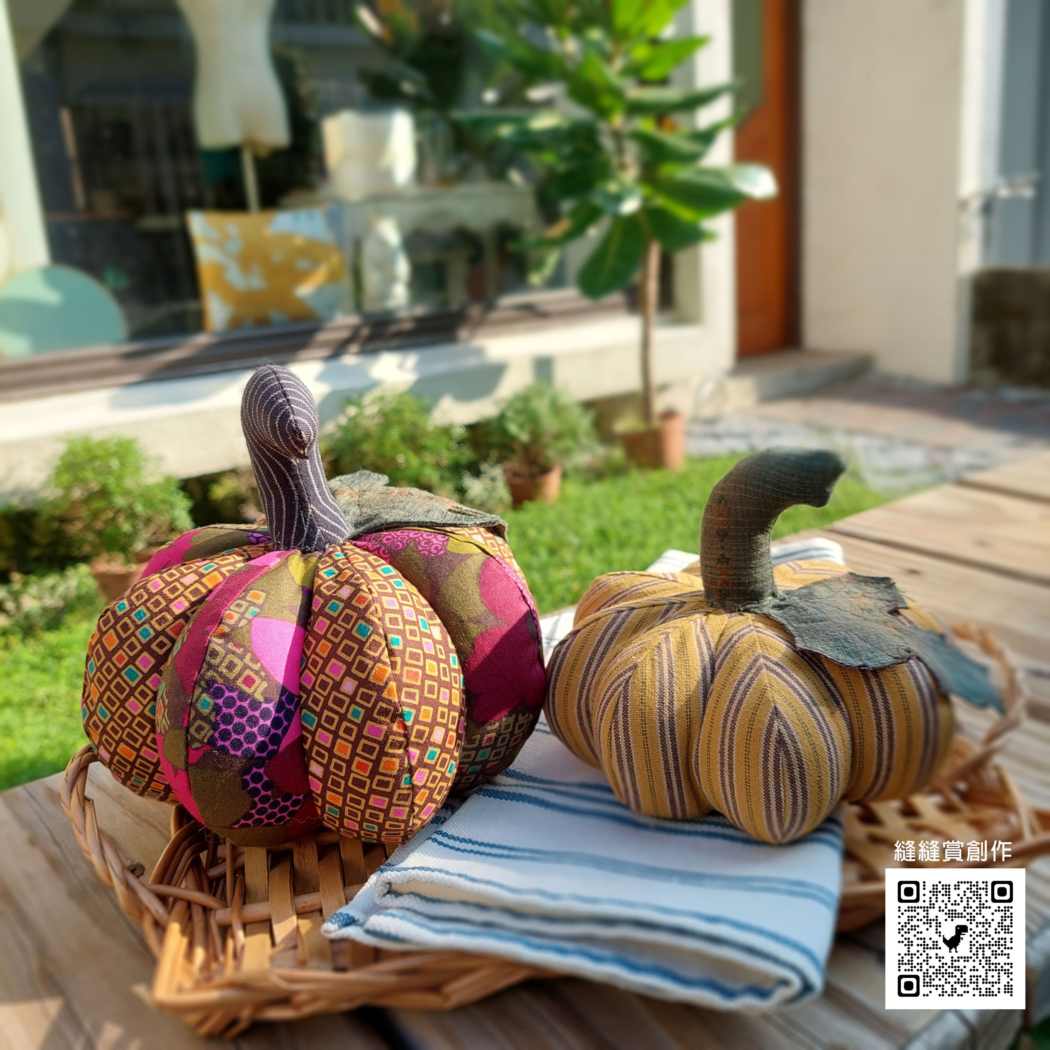 金瓜子多-車輪南瓜（DIY製作圖紙本）