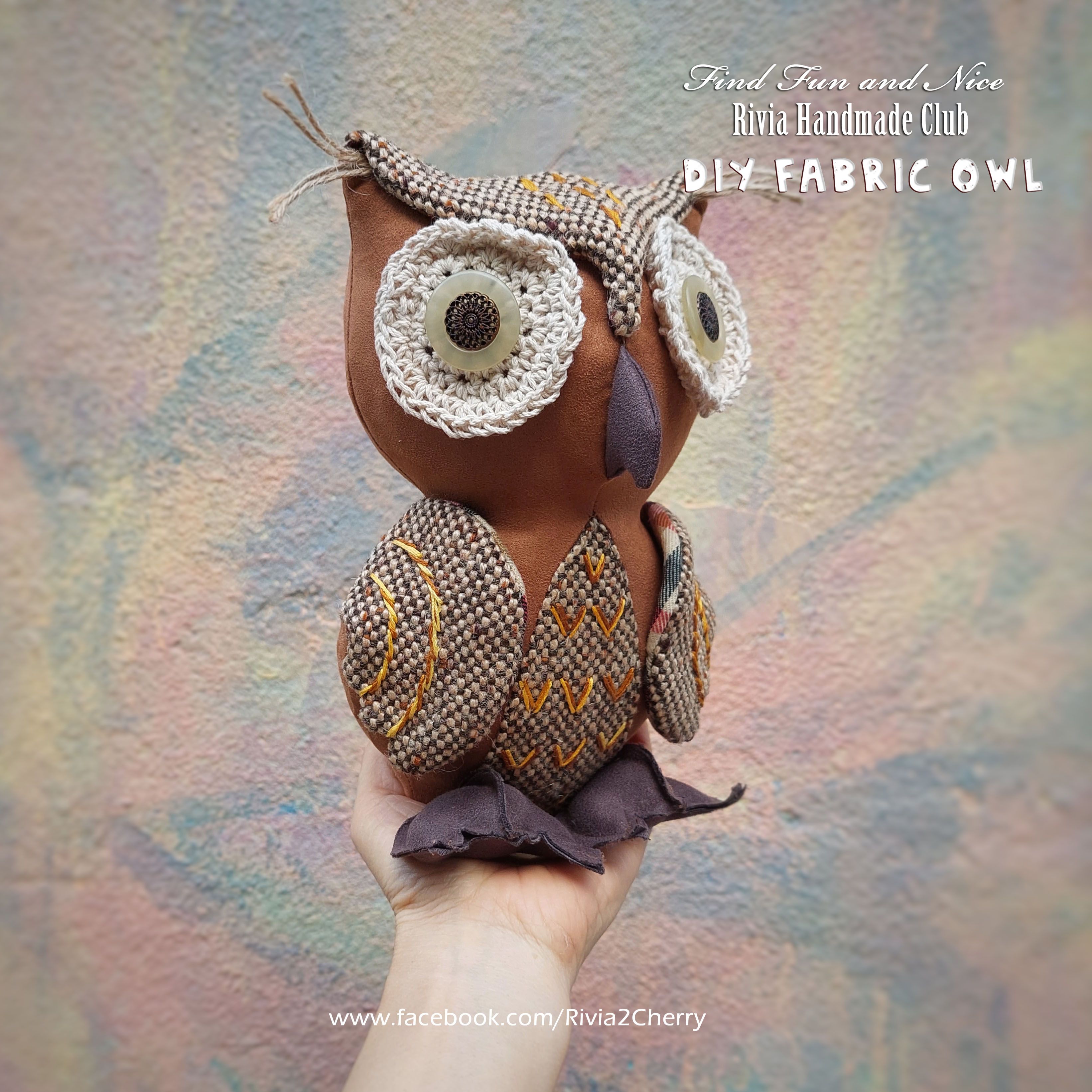 咕嗚貓頭鷹（（材料包含製作圖紙））