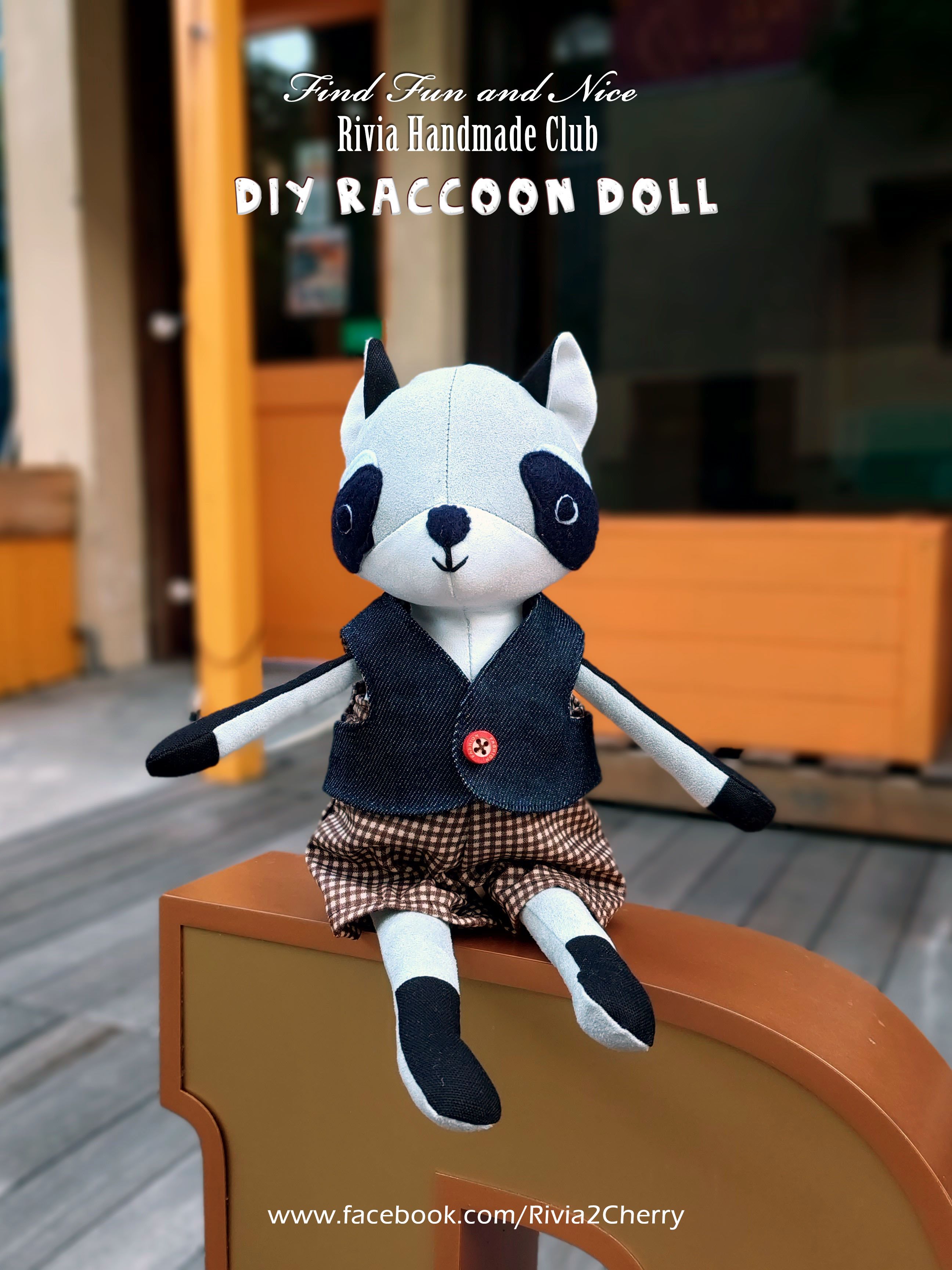 陪伴小夥伴_小浣熊（材料包含製作圖紙）