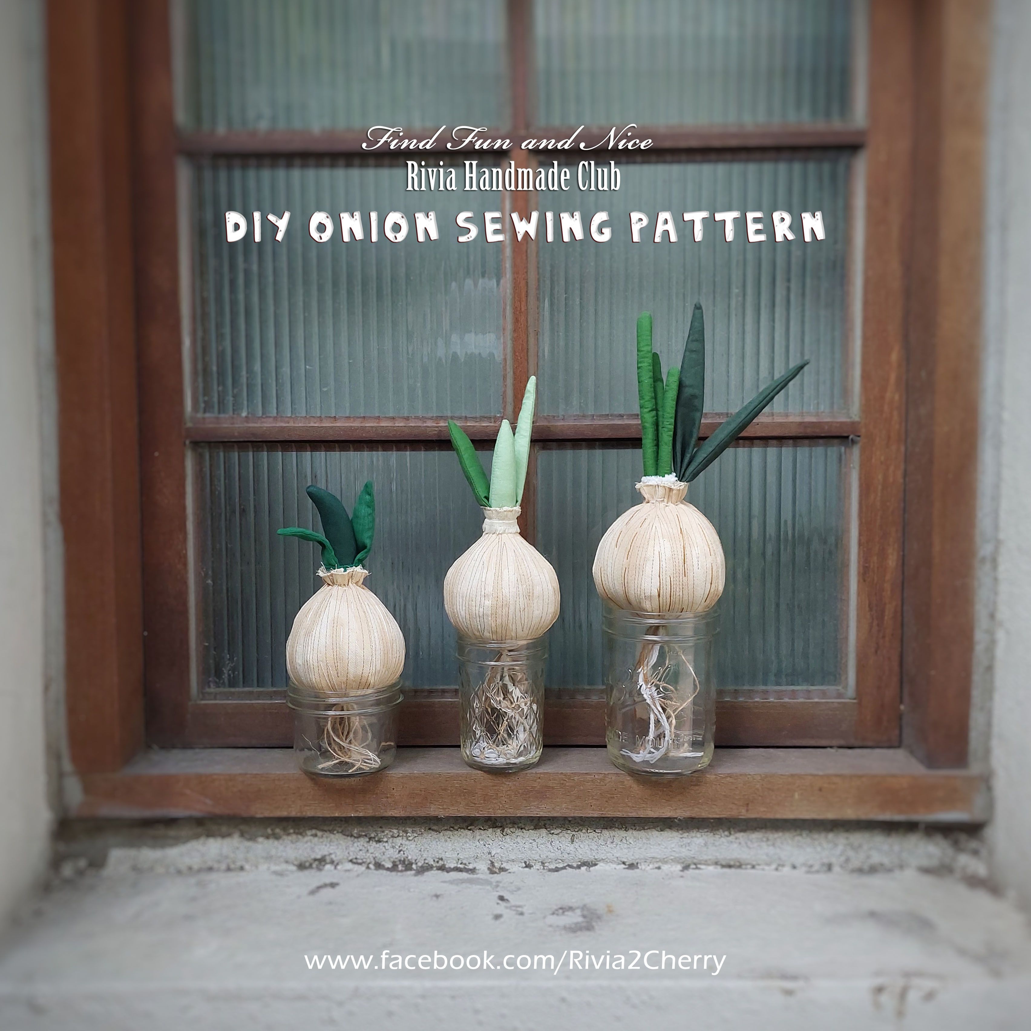 視覺系果實-發芽洋蔥（DIY製作圖紙本）