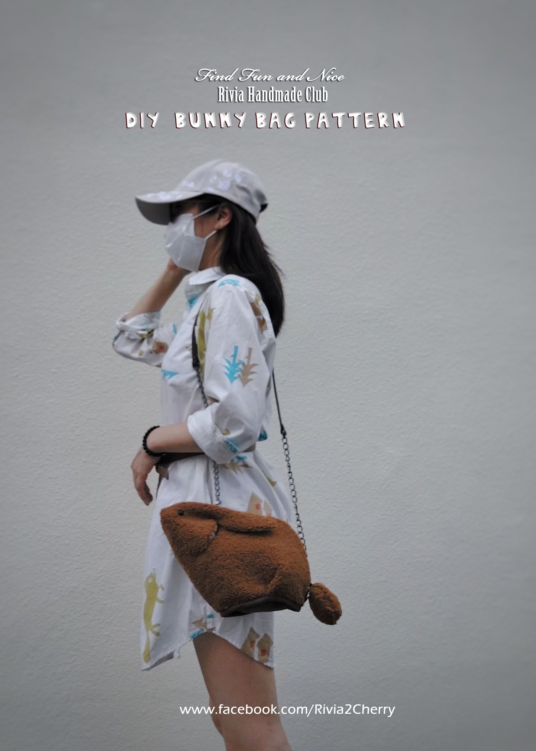 邦妮兔子包（DIY製作圖紙本）