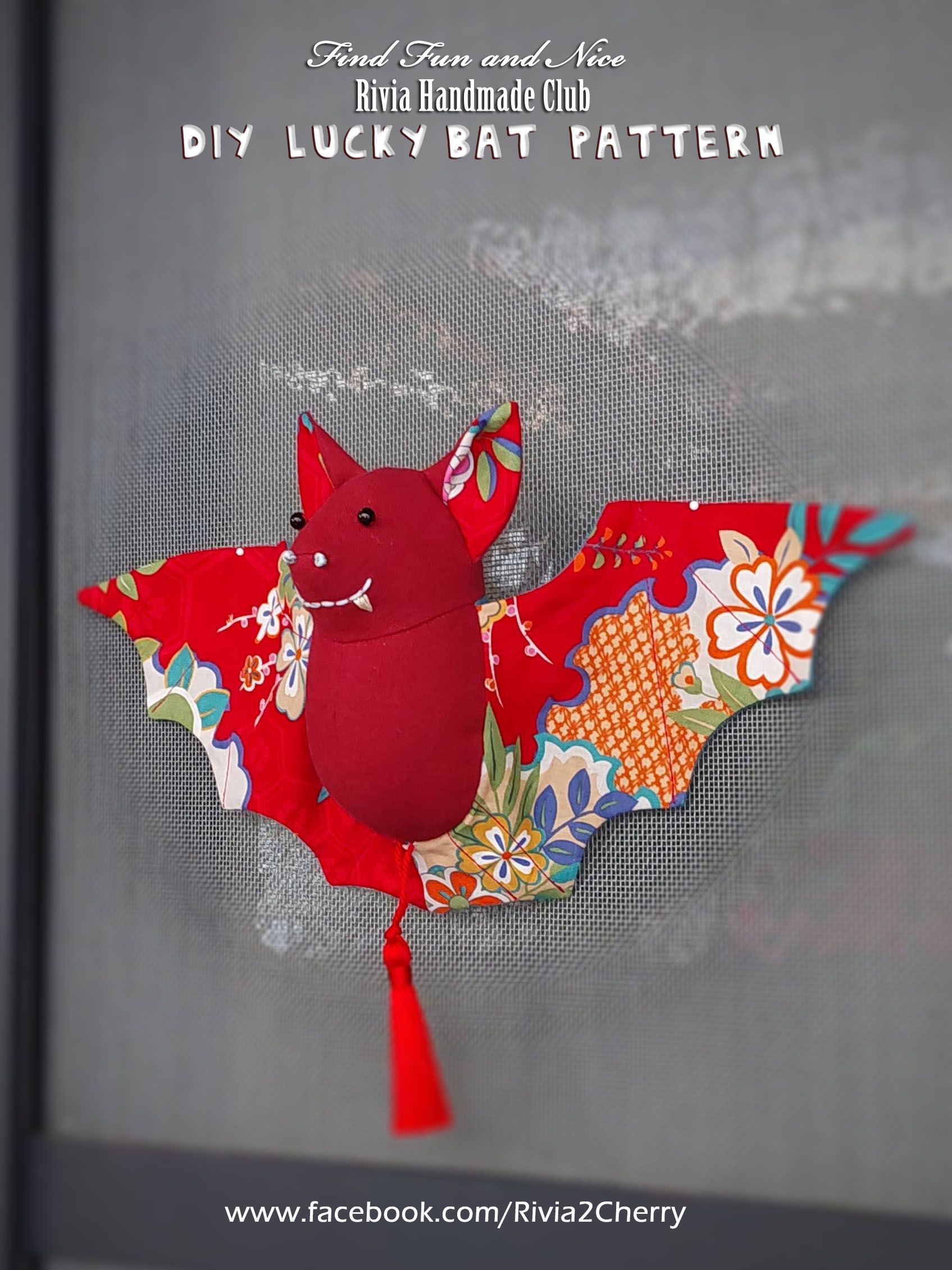 招財納福（蝠）-蝠臨君（DIY製作圖紙本）