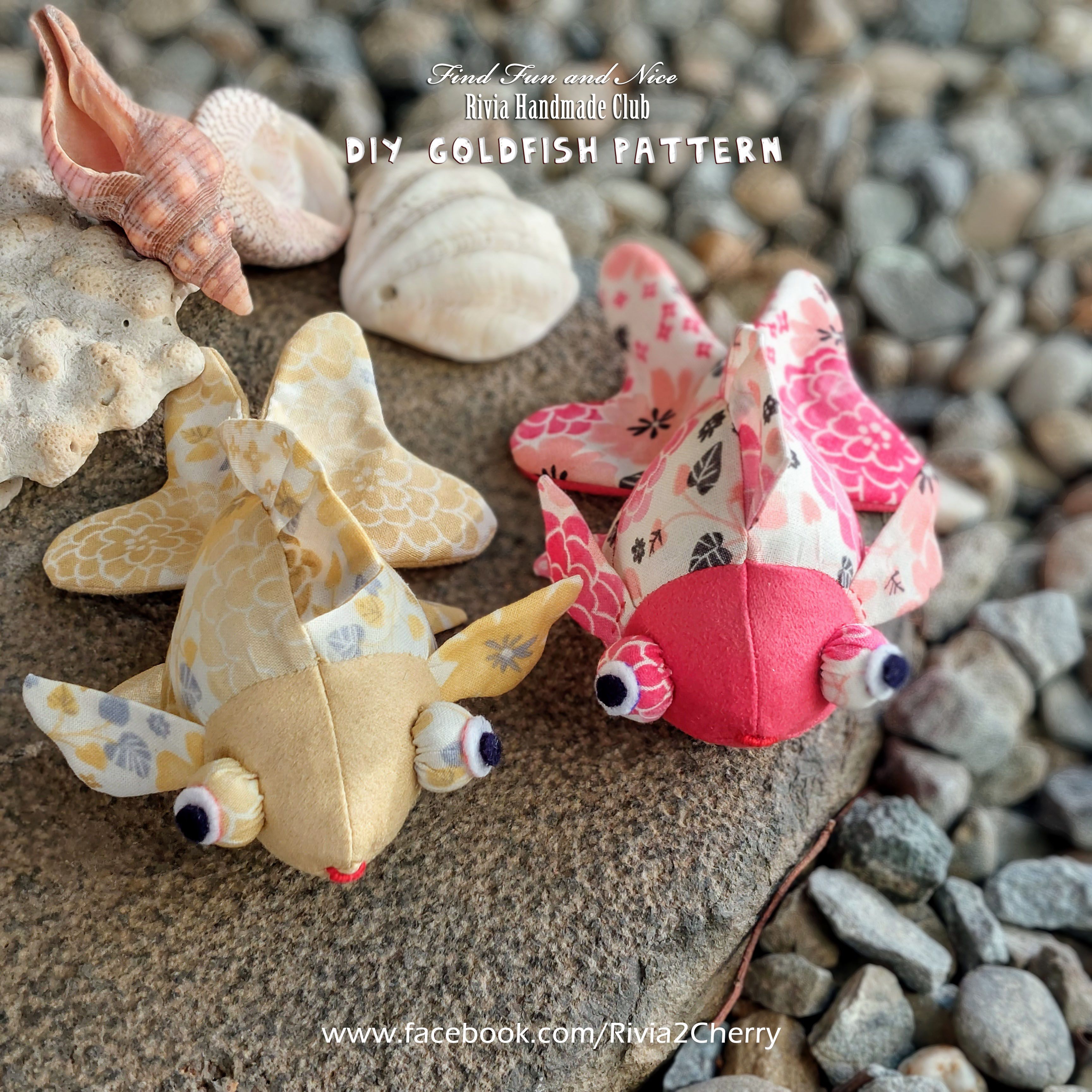 吉祥物-龍睛金魚-加購包2入（材料包不含製作圖紙）