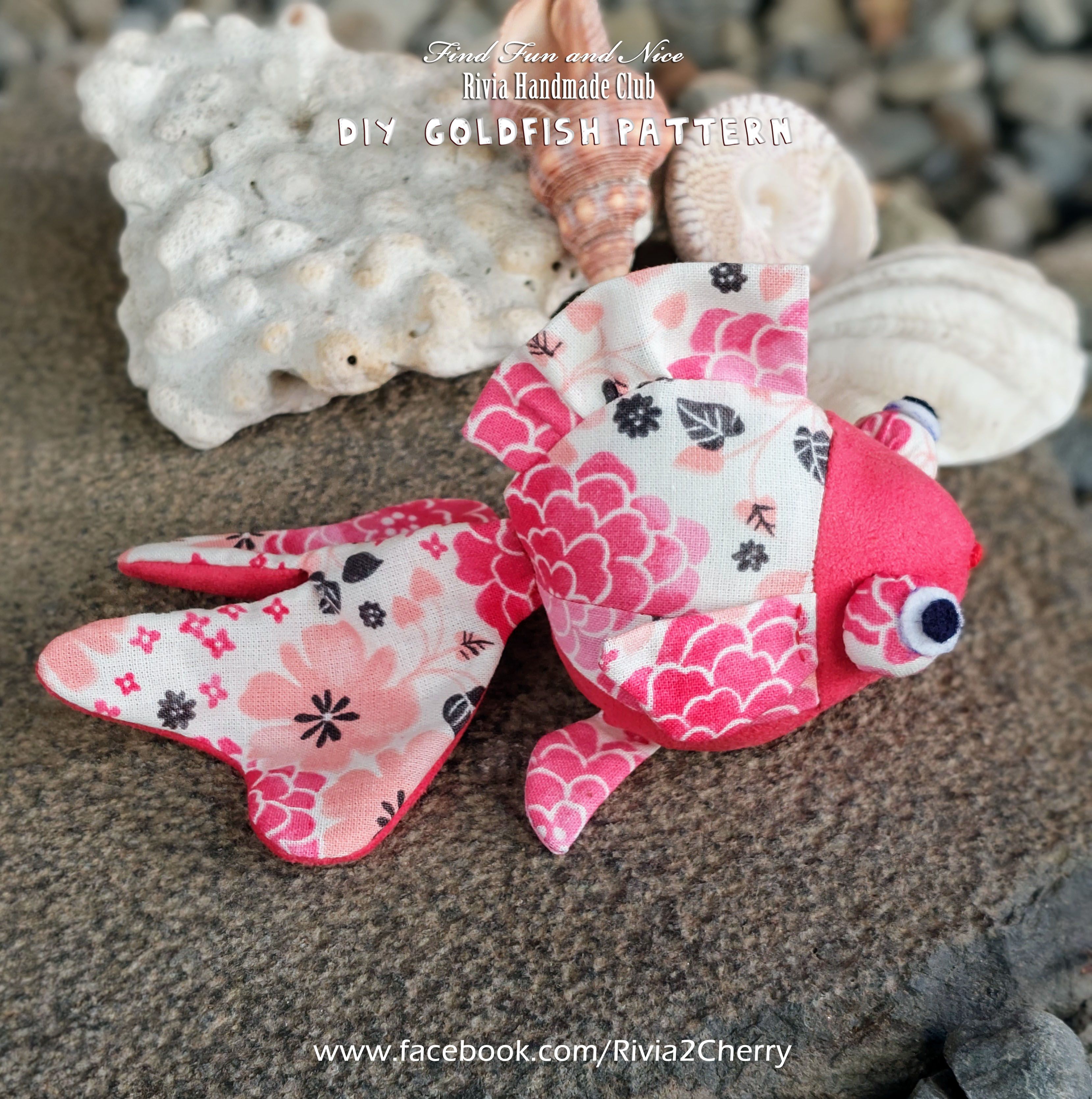 吉祥物-龍睛金魚（DIY製作圖紙本）