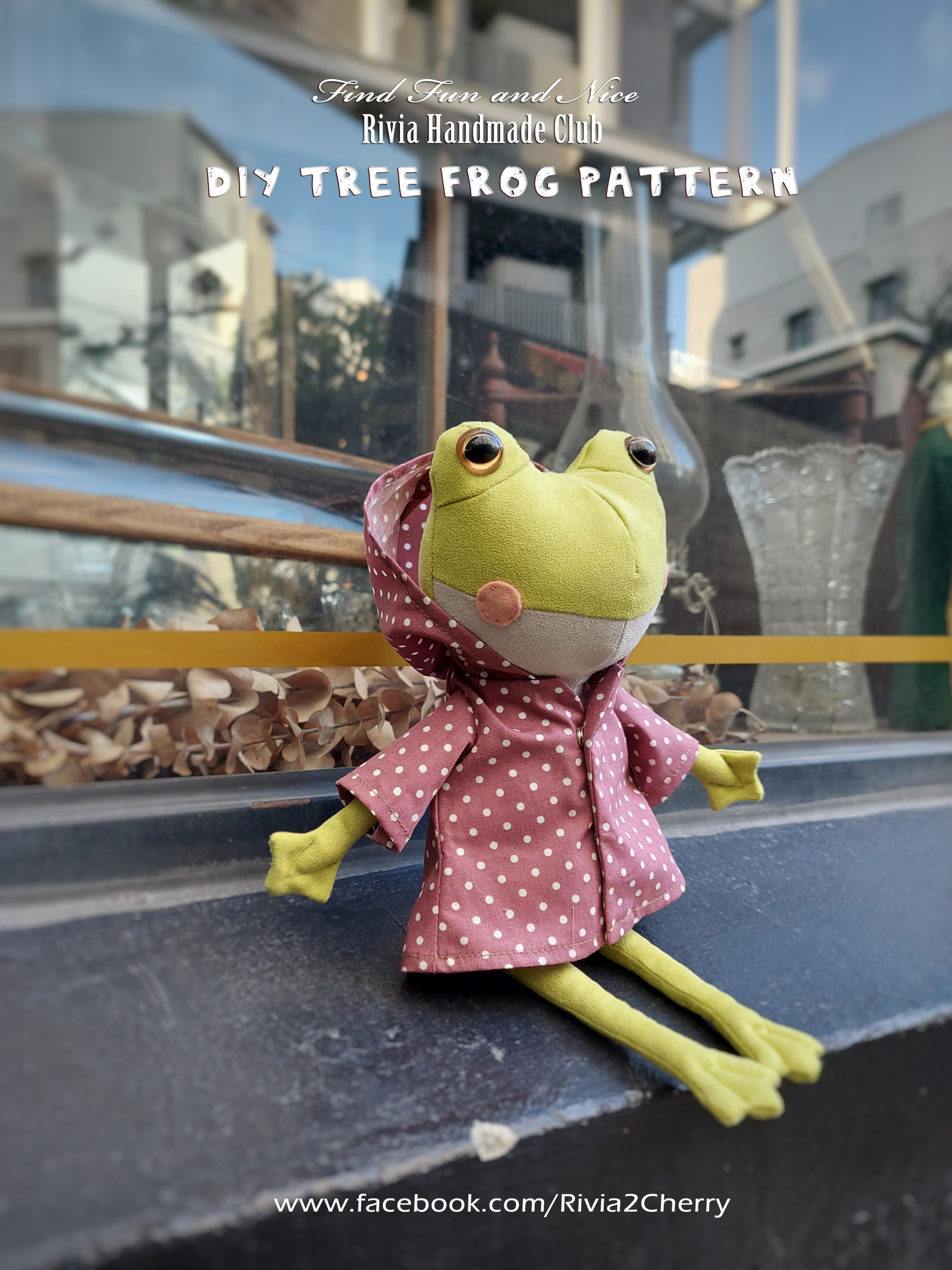 陪伴小夥伴_夏綠蛙（DIY製作圖紙本）