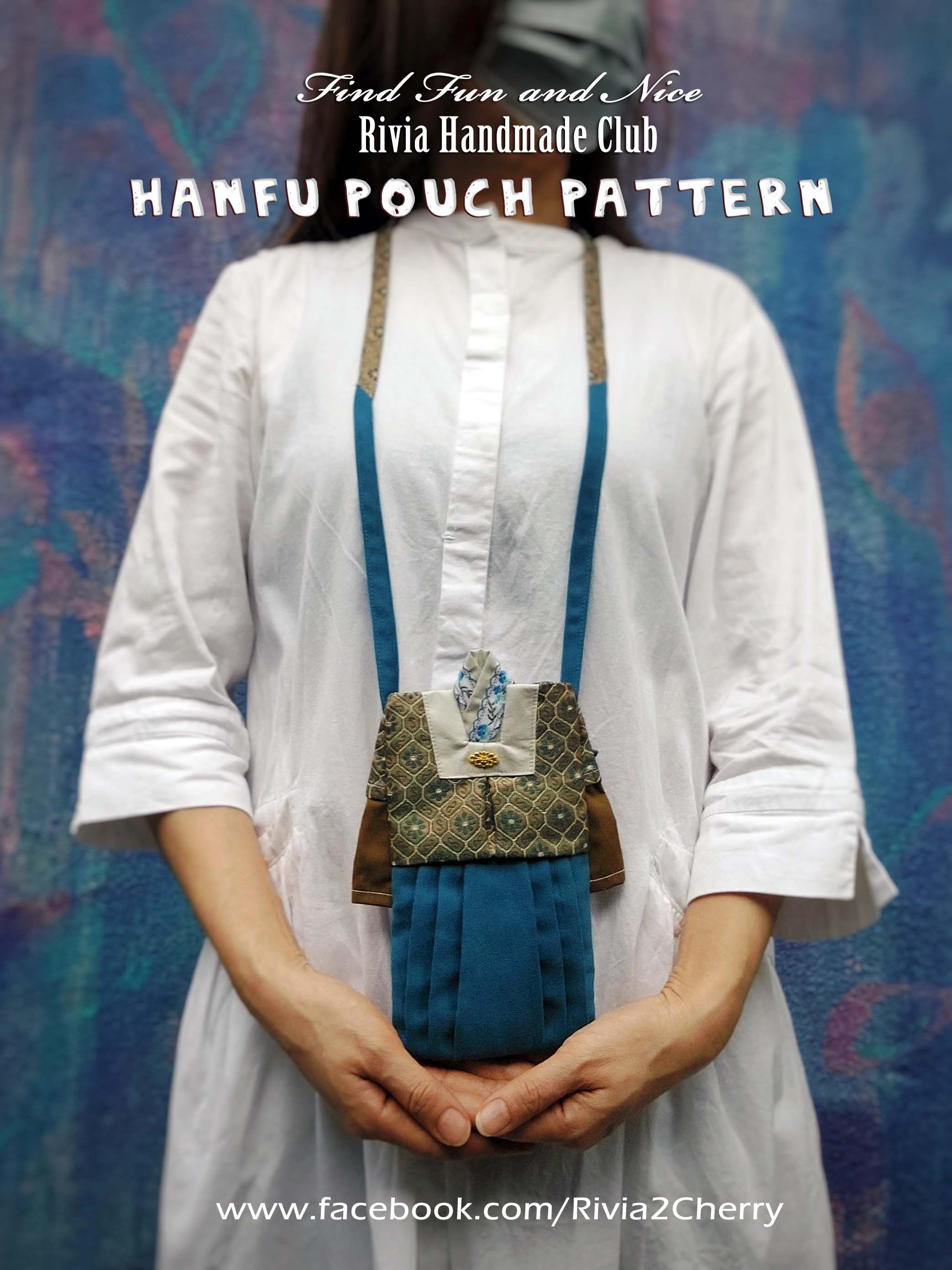 漢服小包/手機袋（材料包含製作圖紙）