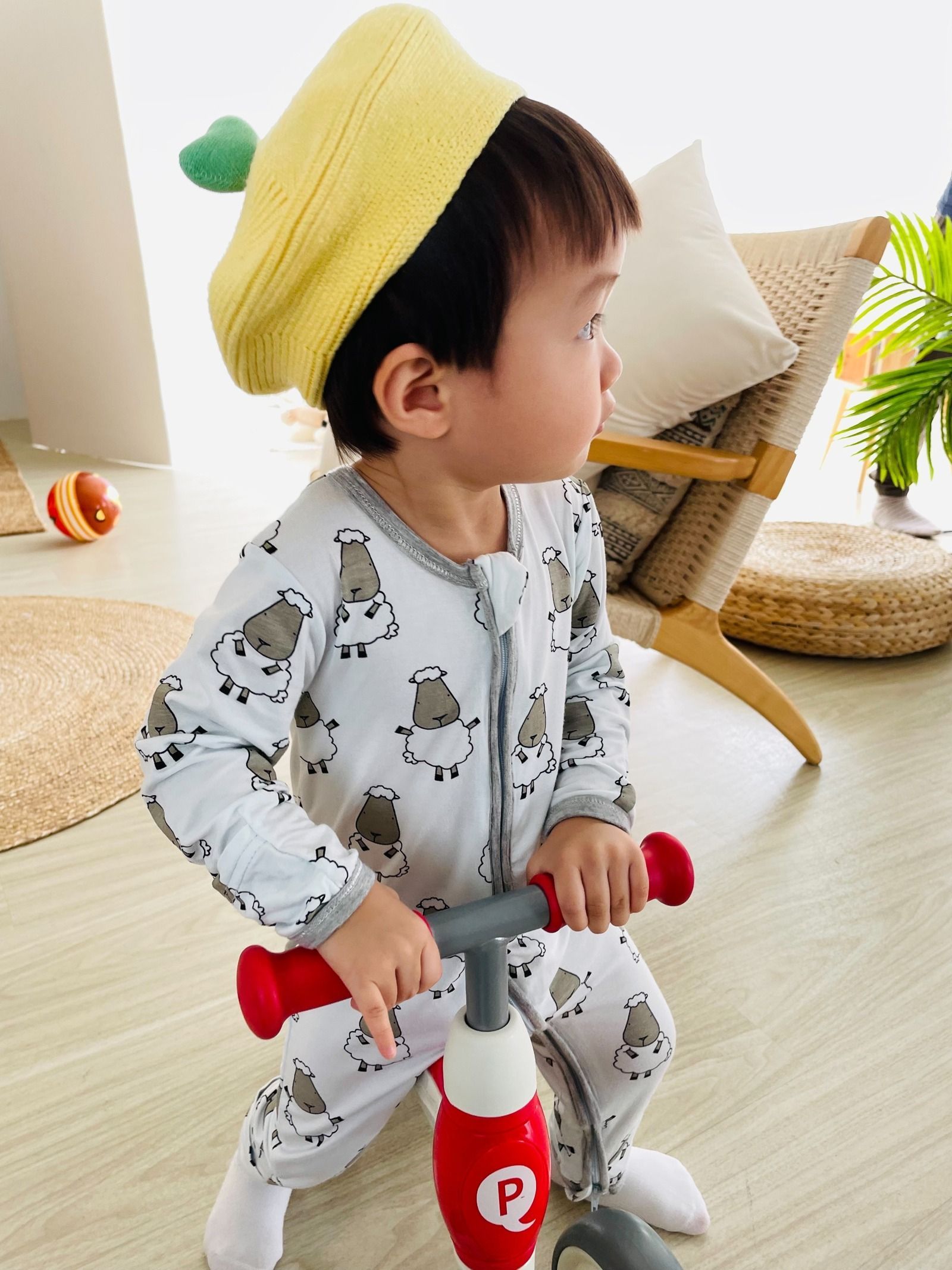 長袖雙拉鍊連身衣 -經典款