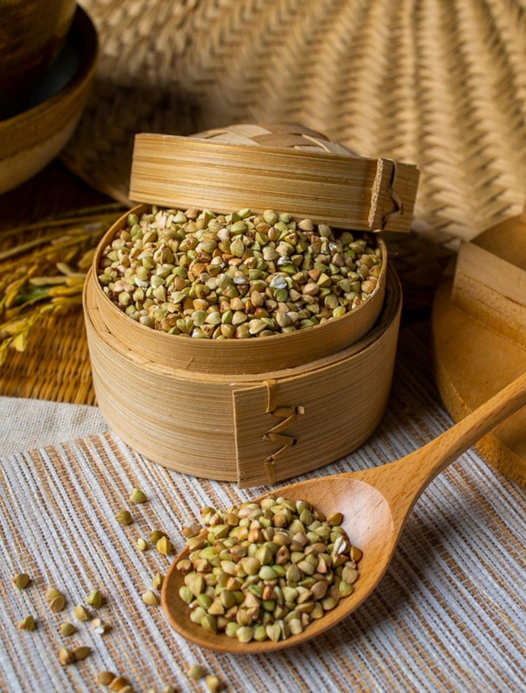 蕎麥 蕎麥仁 （ 喬麥 蕎麥粒 三角米 ）