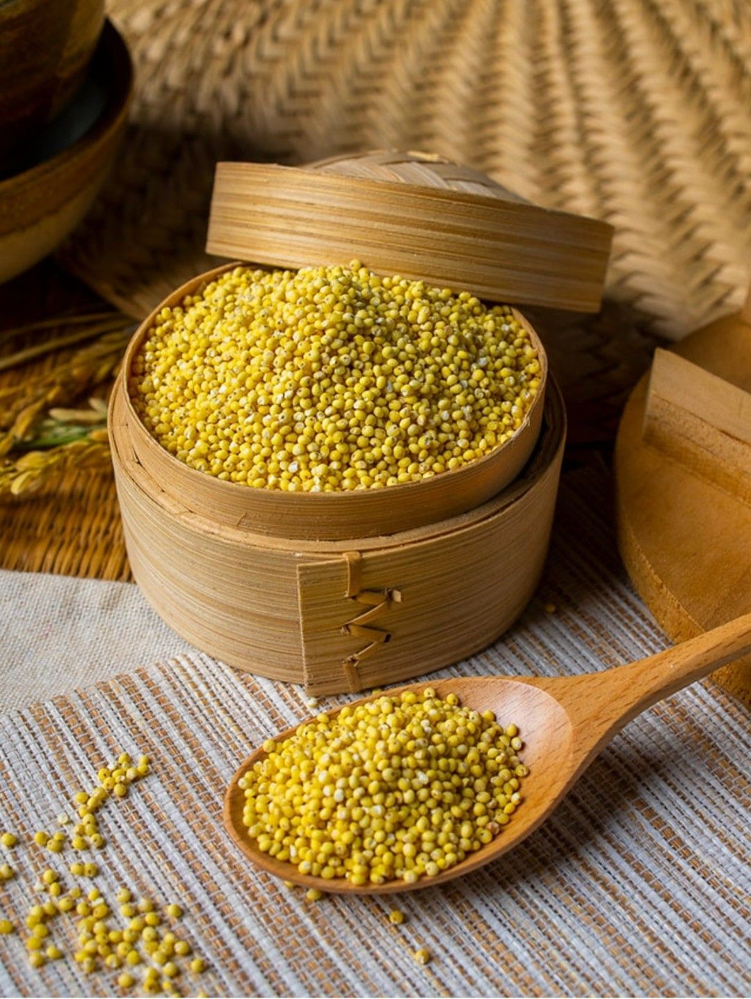 糯小米 小米粥 甜粥 鹹粥 甜湯