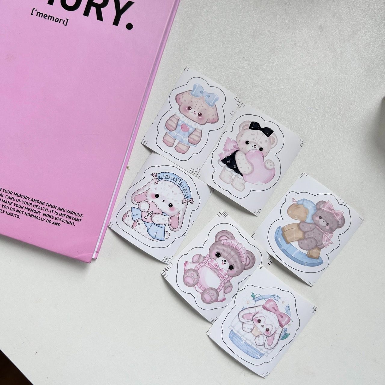 【自訂款】teddy bear超勾追異形貼紙🌙💫