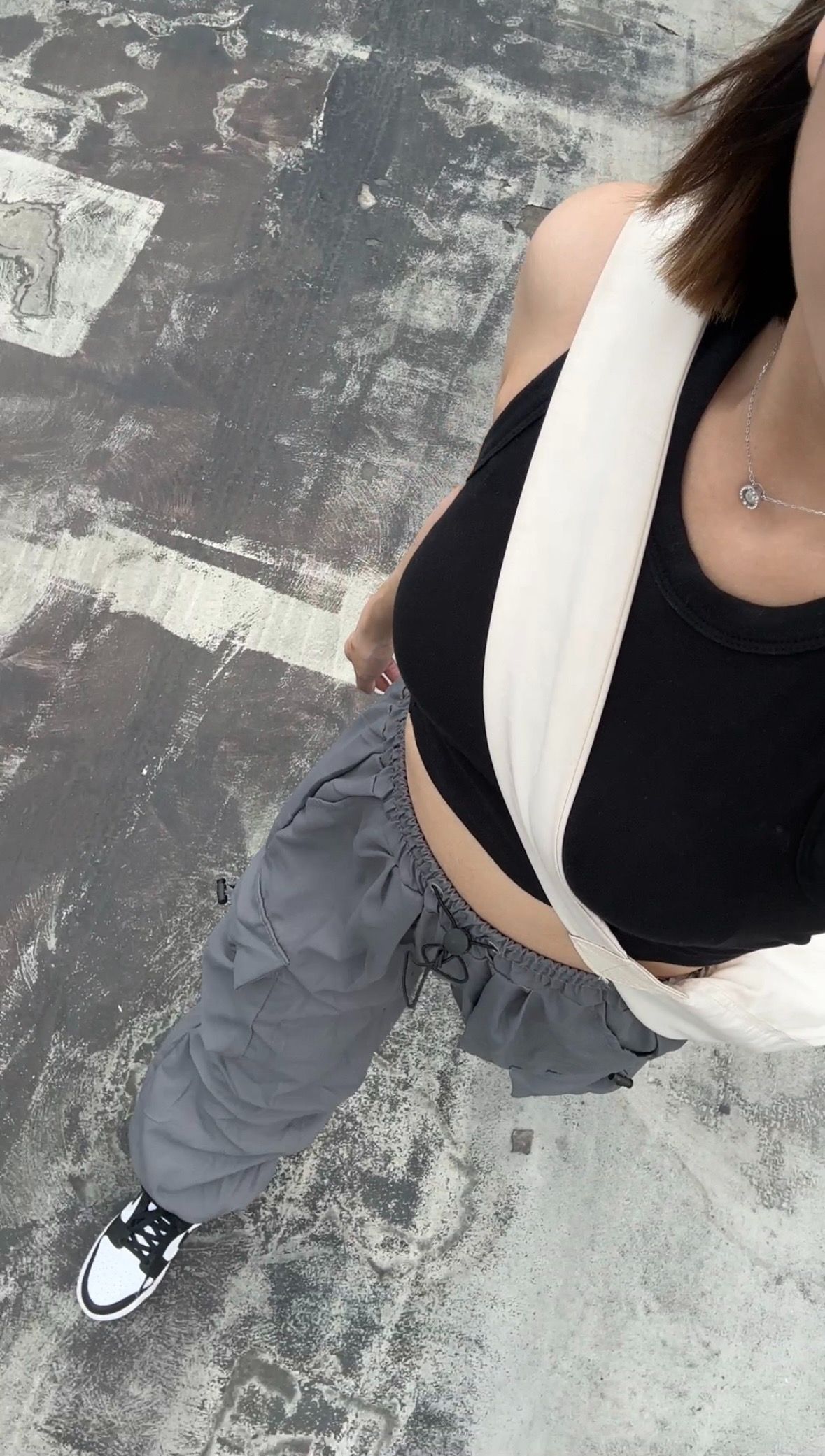 梨型身材救星美式辣妹工裝褲