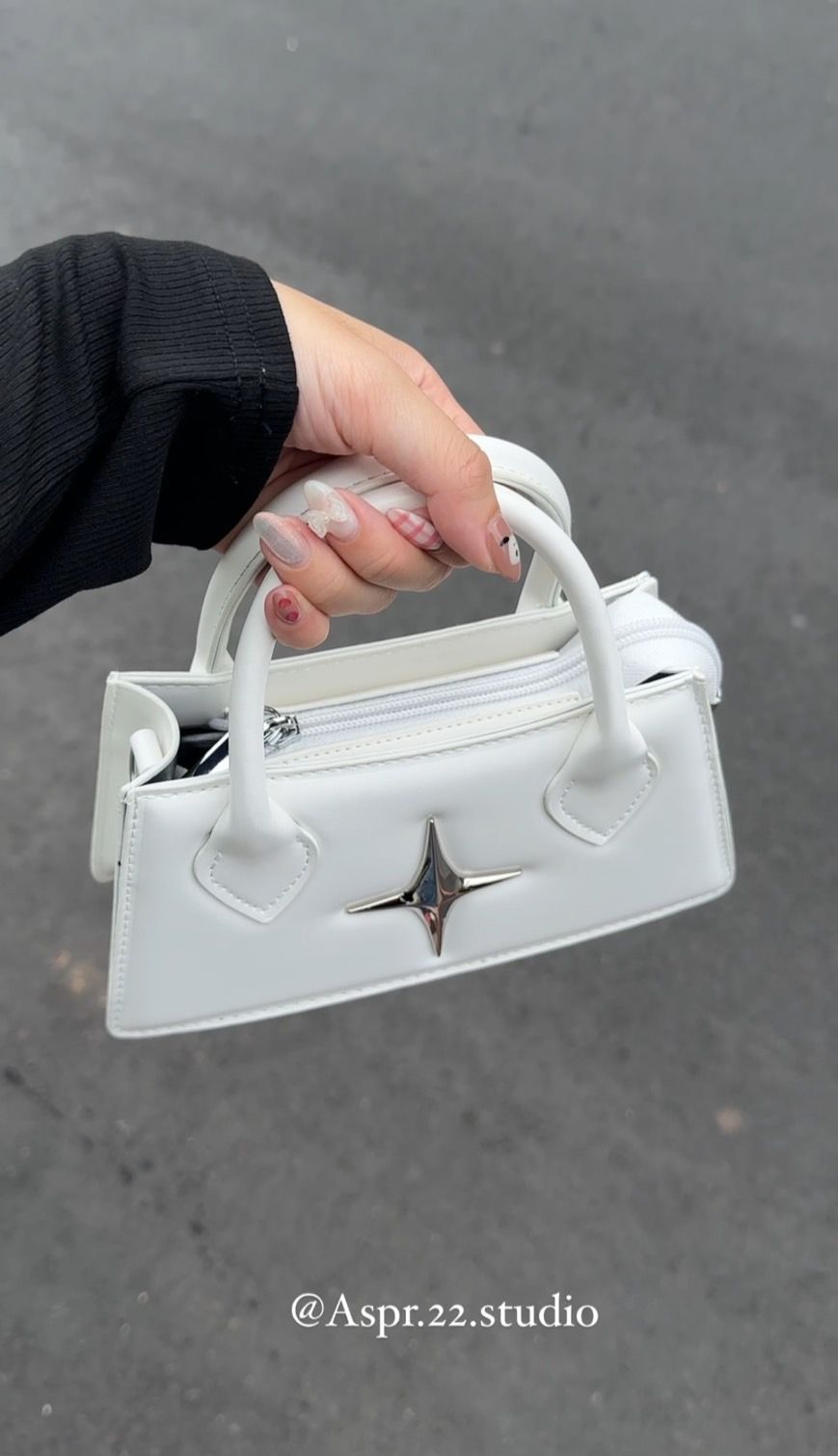 小眾款辣妹星芒閃亮手提側背包