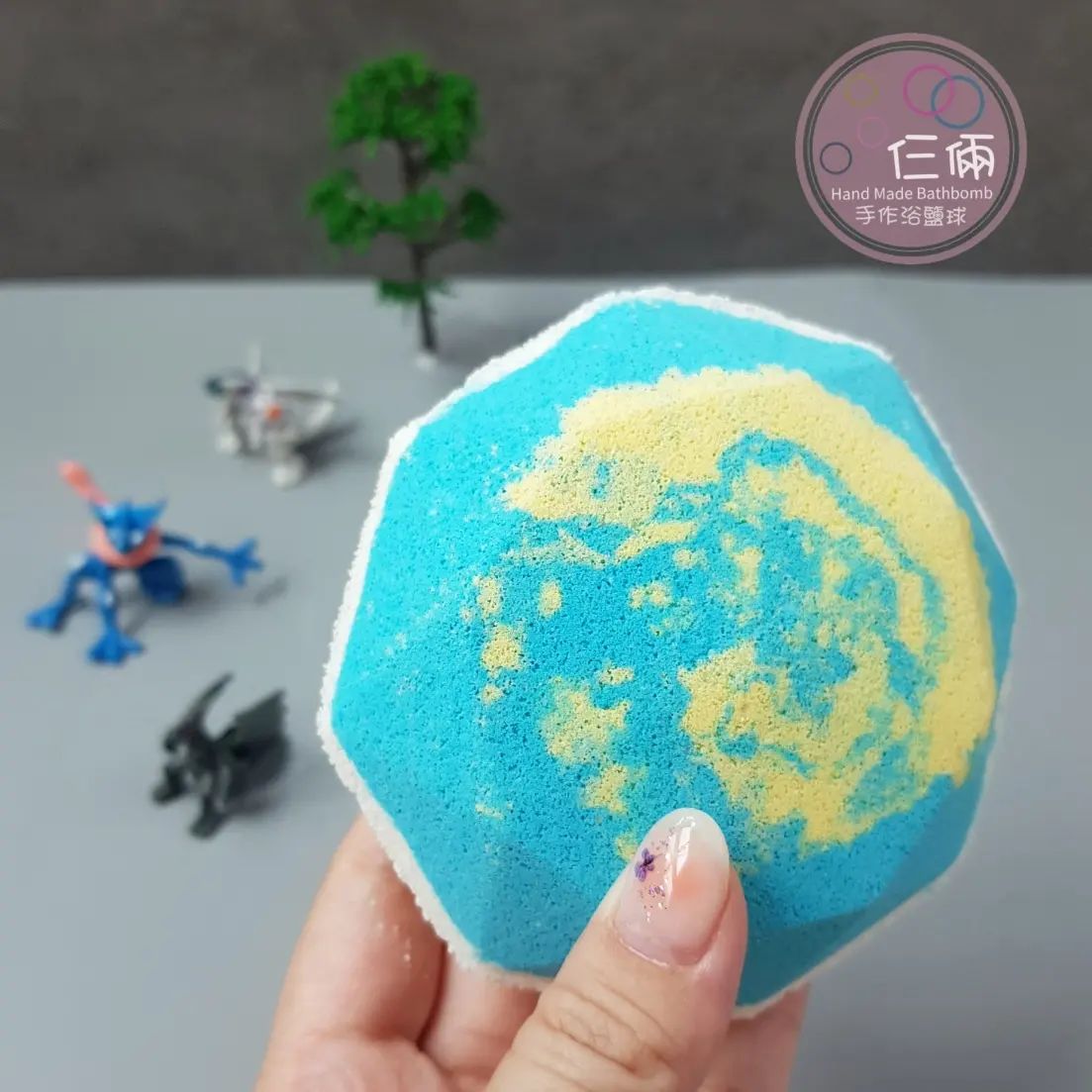 神獸寶石泡澡球