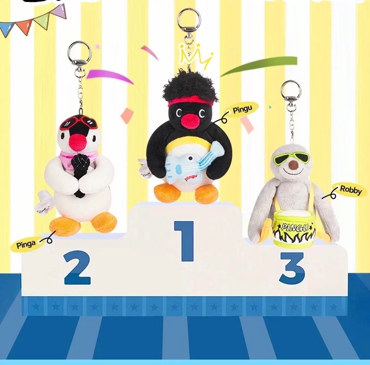 預購10-15天出貨 樂隊毛絨吊飾（共三款）