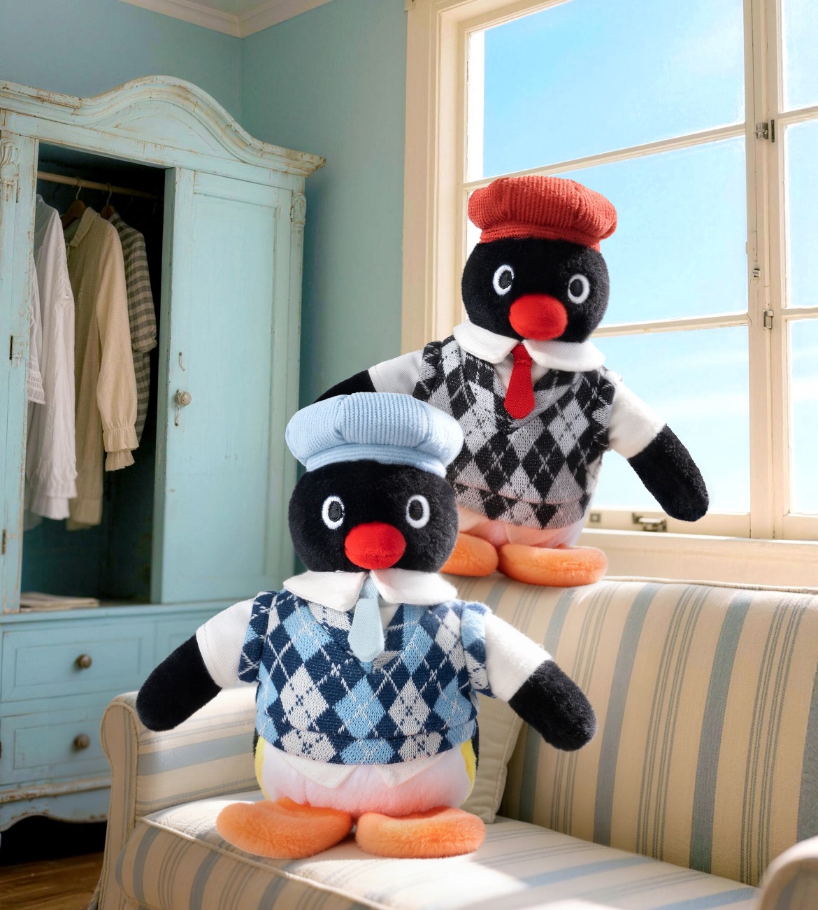 預購10～20天 Pingu百變衣櫥OOTD吊飾 共六款