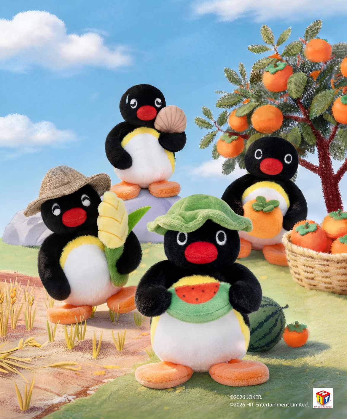 預購10～15天出貨 Pingu時令流轉系列吊飾