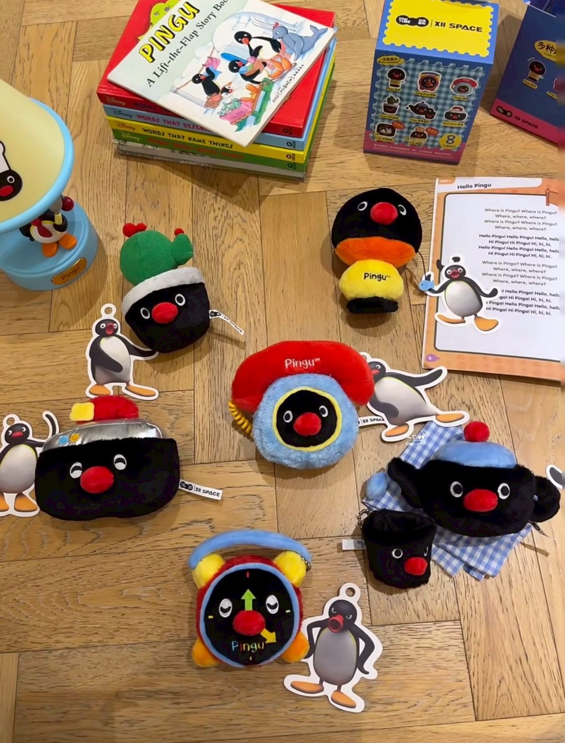 現貨+預購 Pingu家居日記系列毛絨盲盒