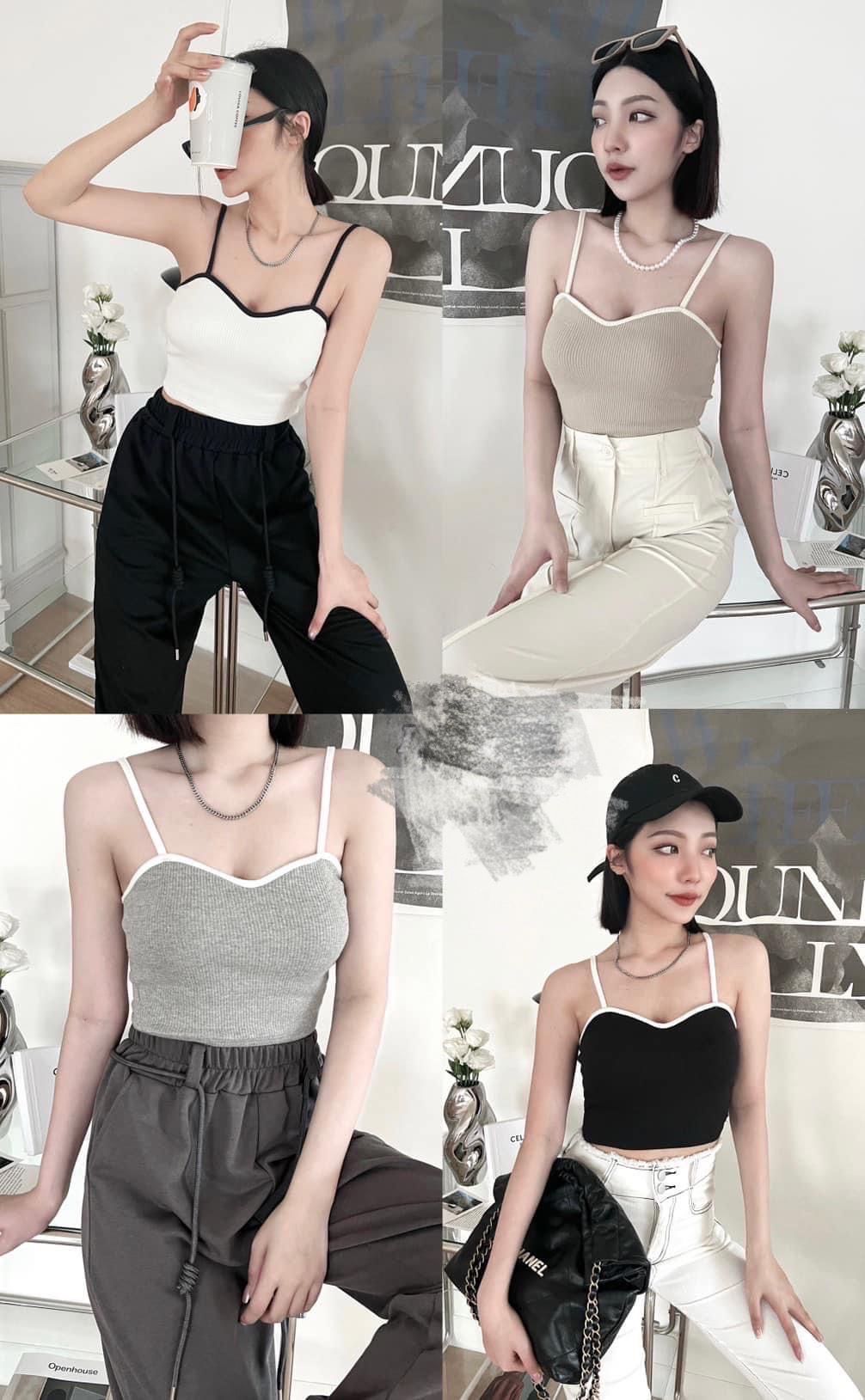 坑條背心（不含褲子）