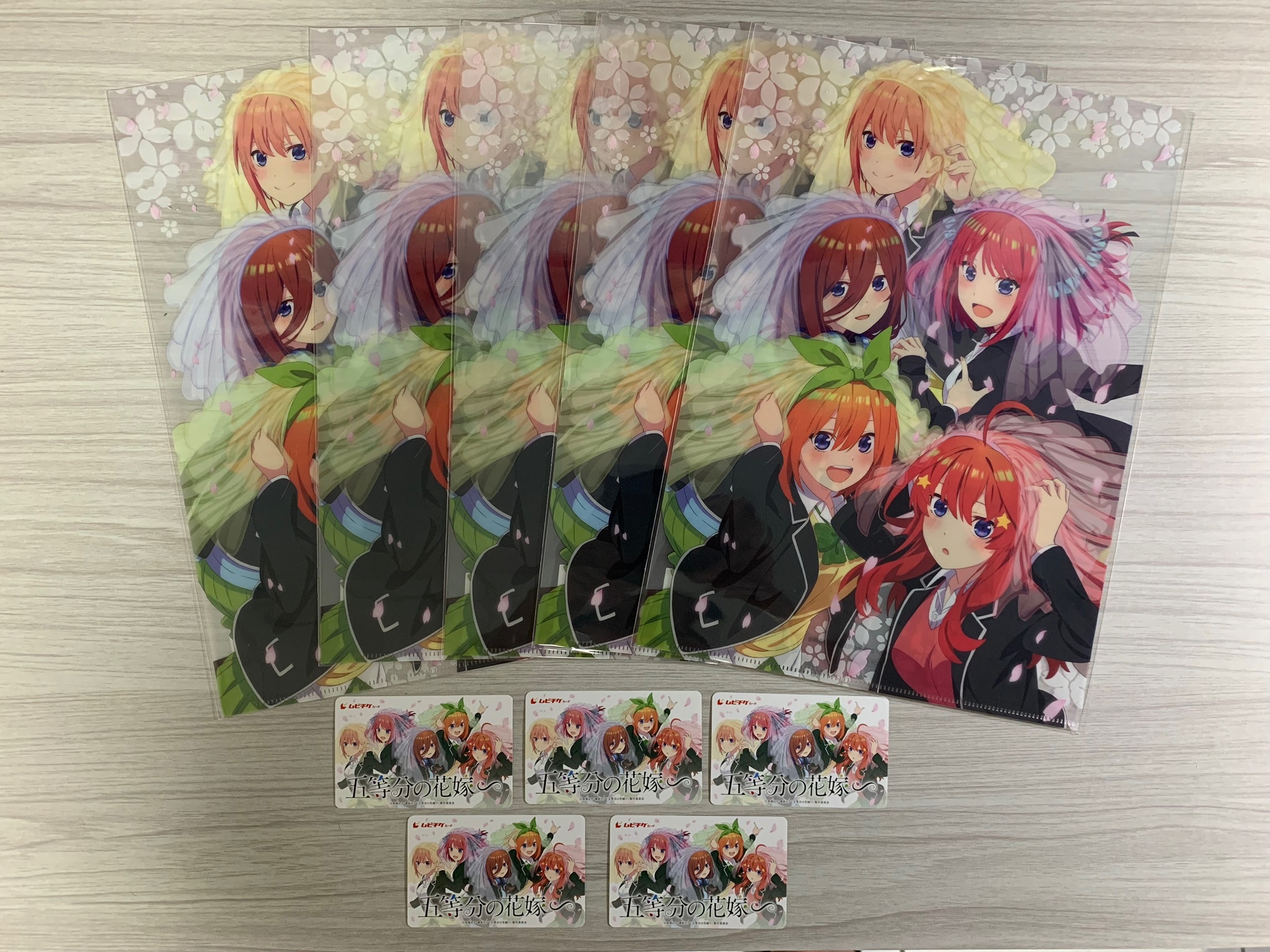 五等分的新娘∽ 特別篇 資料夾 + ムビチケ電影票