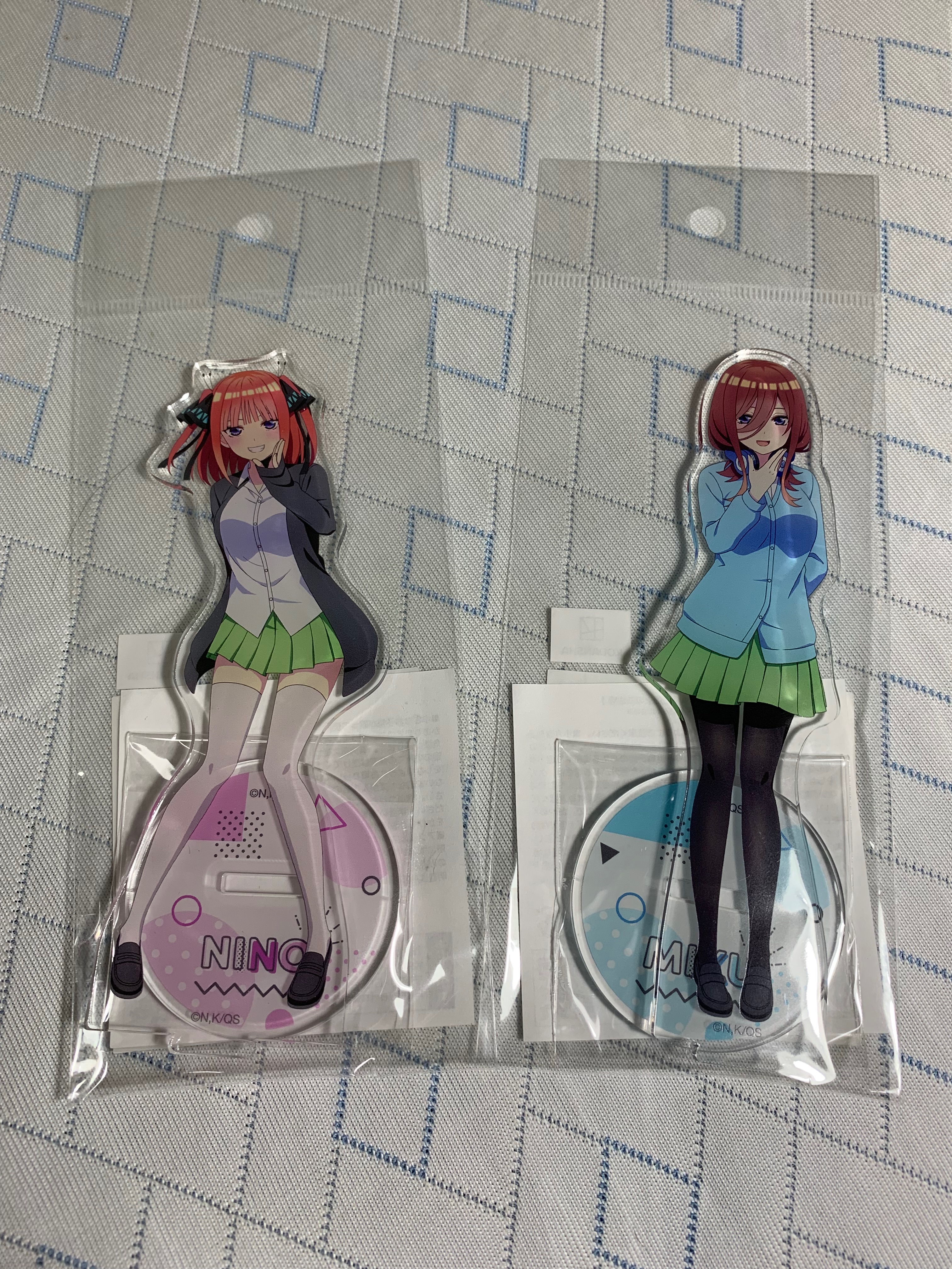 五等分的新娘展 message 立牌 五等分の花嫁展
