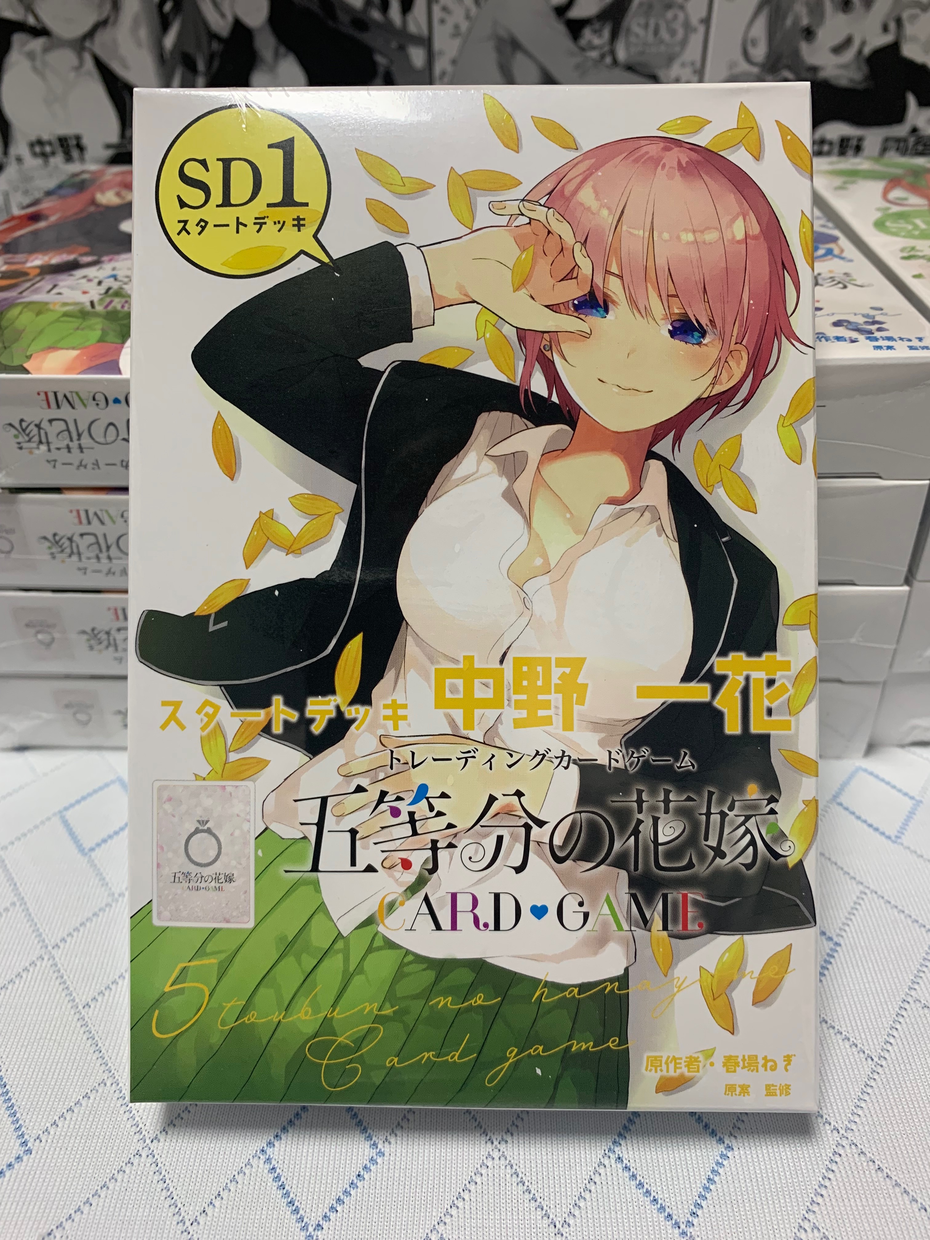 已拆封 五等分的新娘 CARD GAME 基礎預組套牌