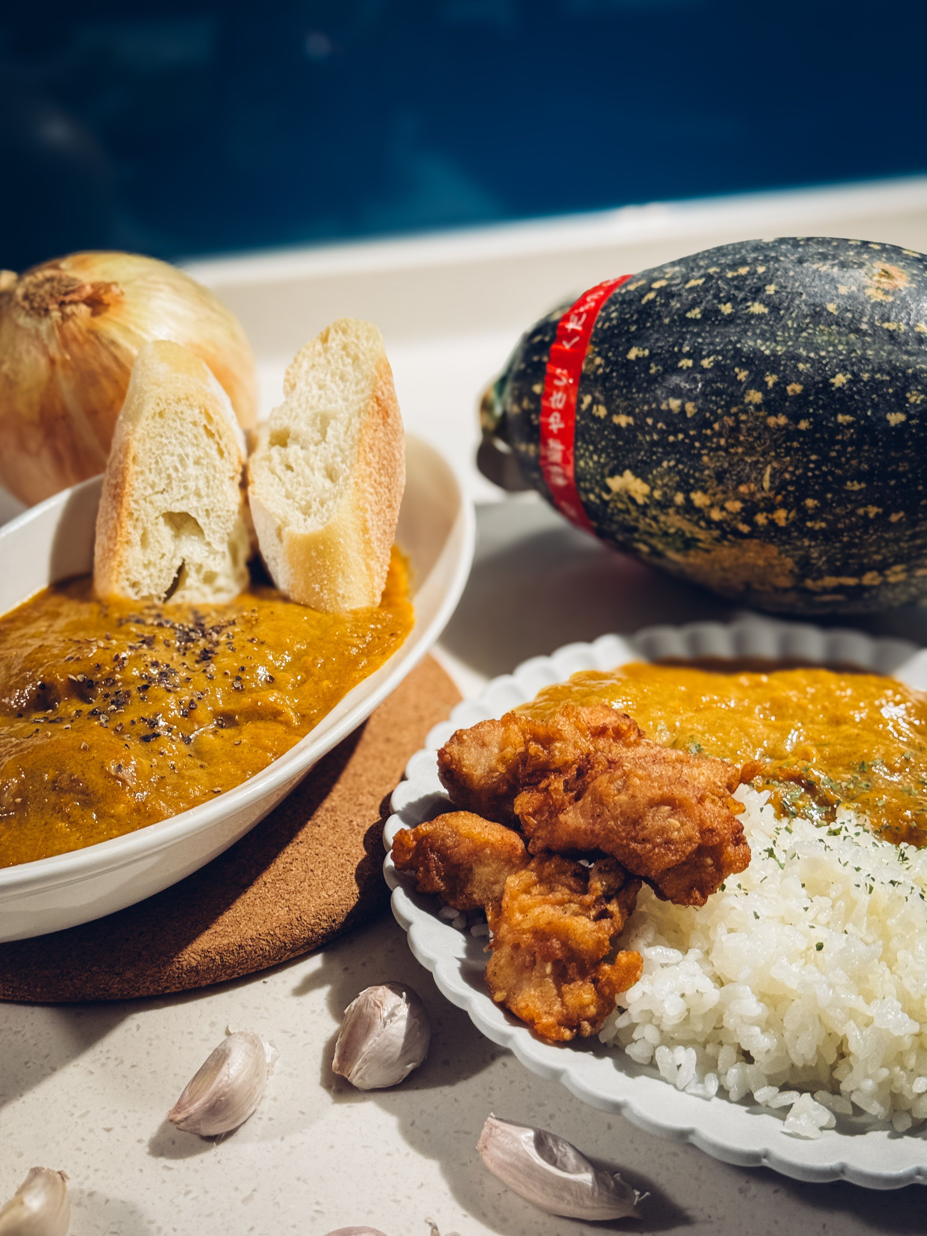 ＼限定🎃南瓜奶油濃湯咖哩／