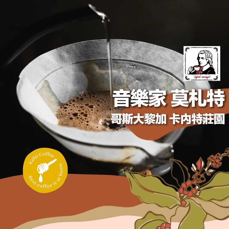 【嚴選音樂家系列】哥斯大黎加 / 莫札特 / 200g / 酒香咖啡 咖啡 咖啡豆 【珈品咖啡蟹老闆】