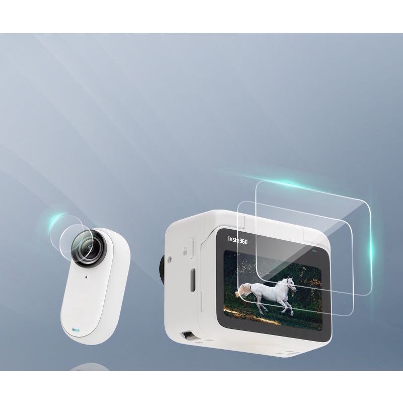 INSTA360 GO3鋼化膜一套（鏡頭+螢幕）新品上市
