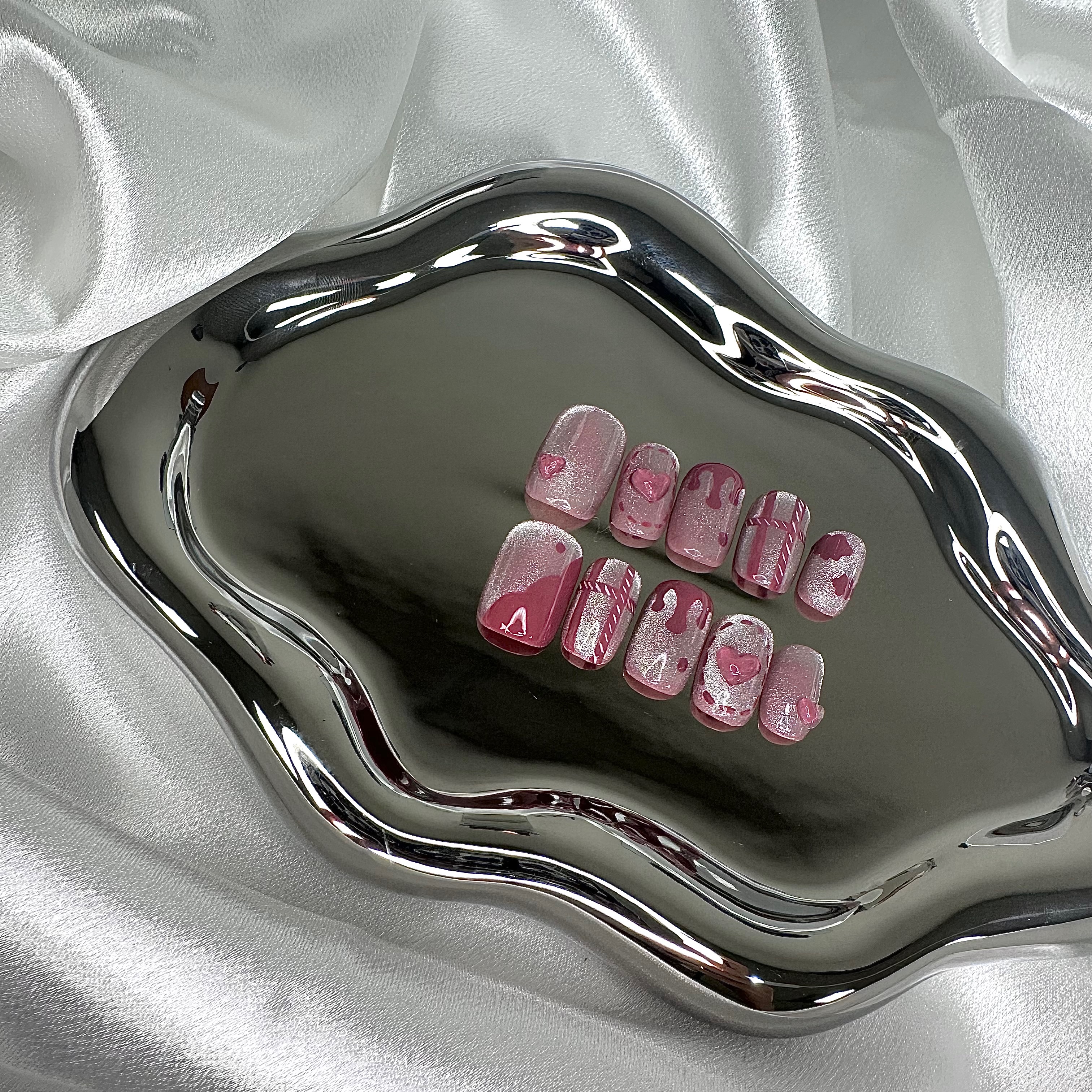 （現貨）冰糖奶油甜心美甲L號