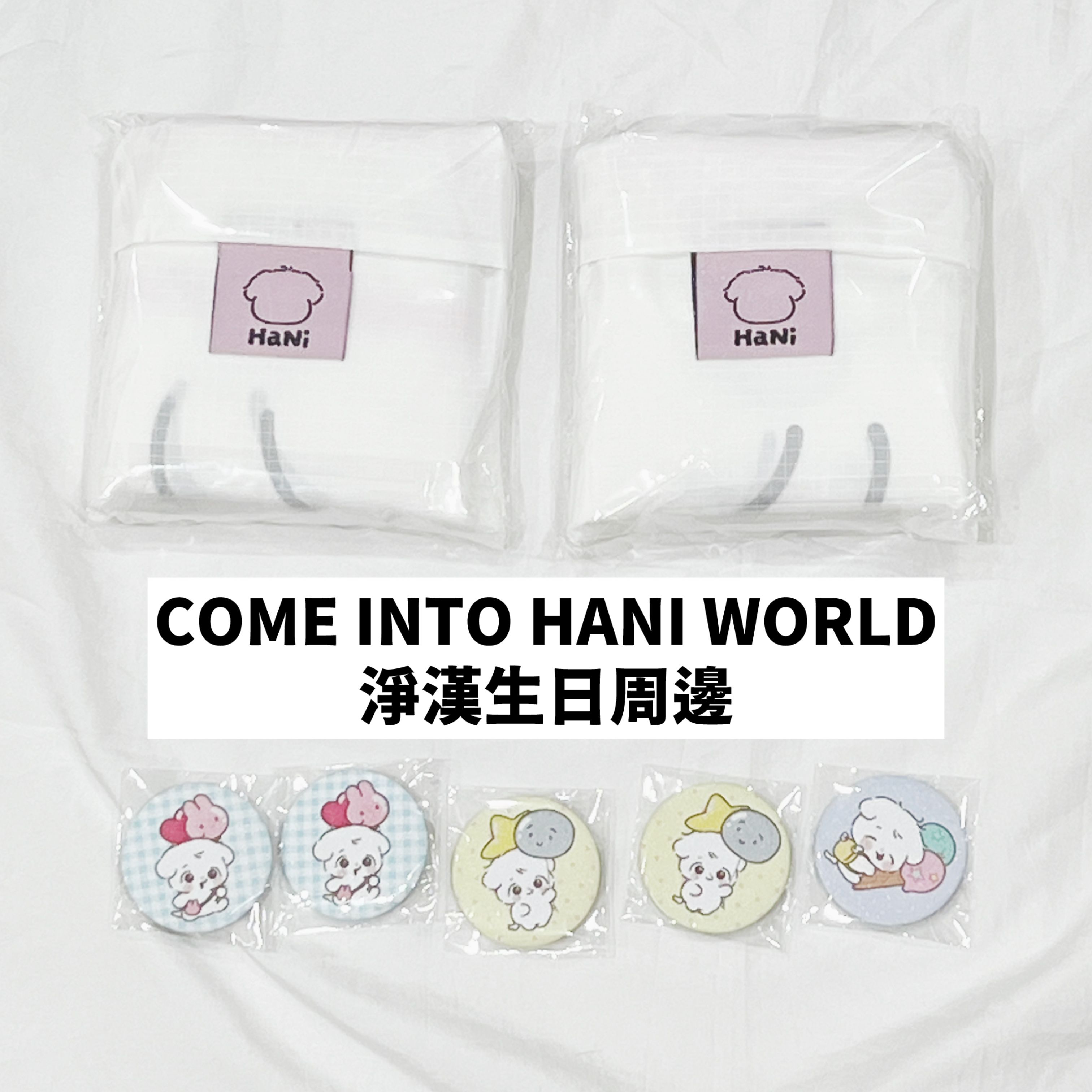 COME INTO HANI WORLD淨漢生日周邊
