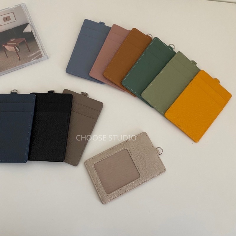 choose選品｜10colour真牛皮證件卡夾