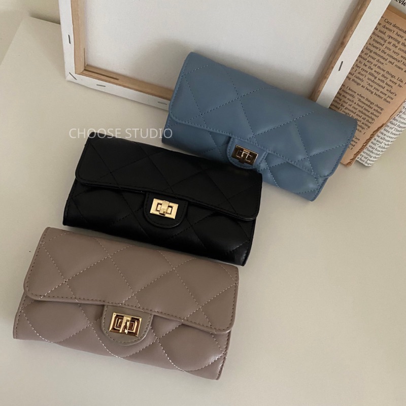 choose選品｜WOC包 菱格小羊皮肩背/手拿包