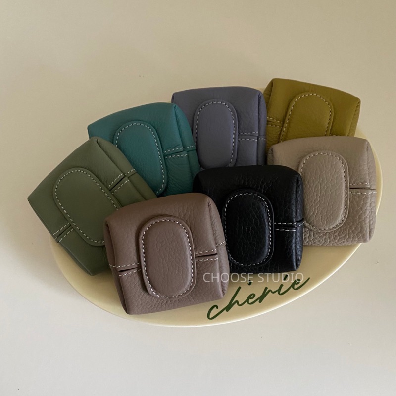 choose選品｜手工質感牛皮零錢包