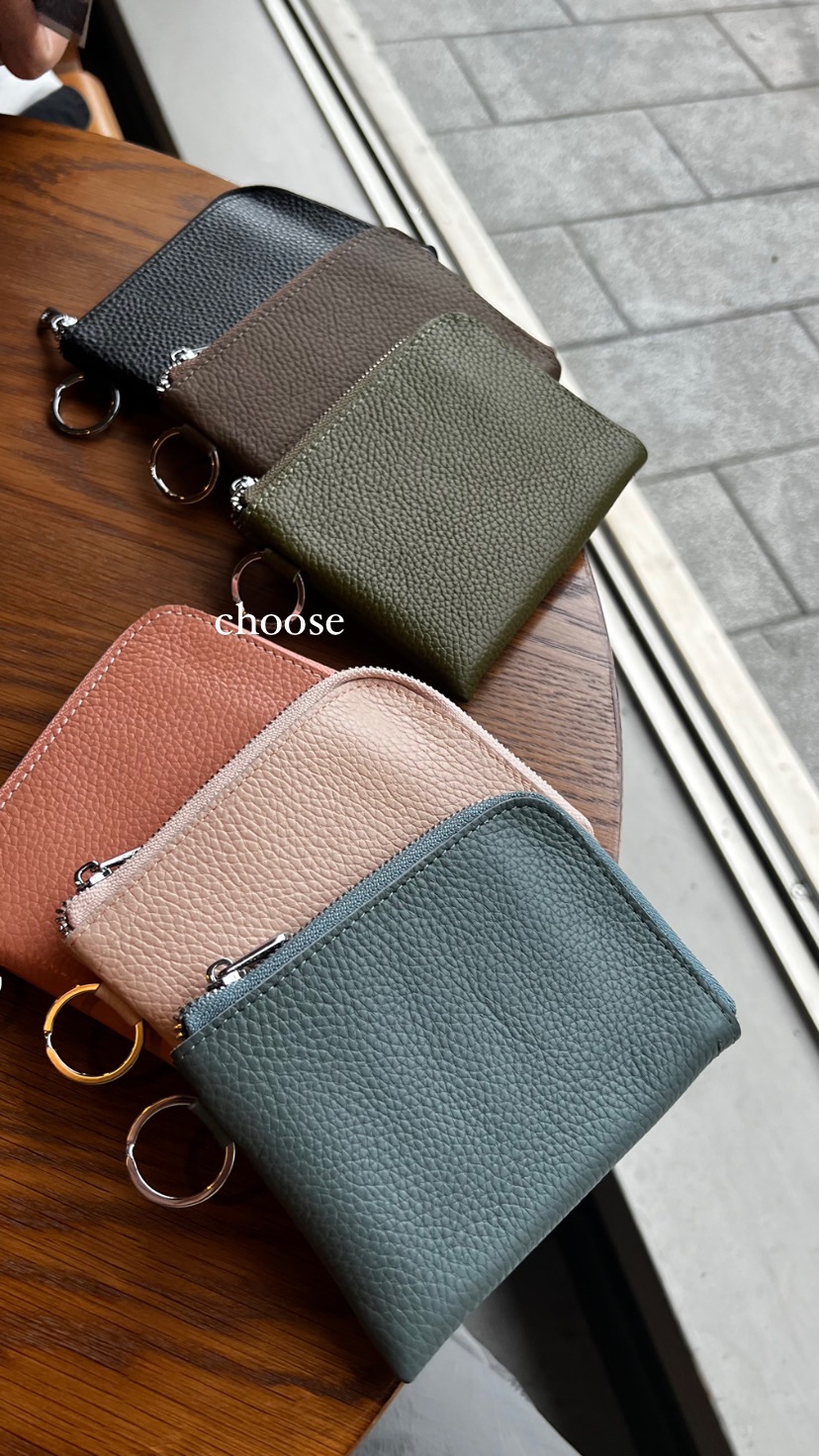 choose選品｜真皮L型短夾