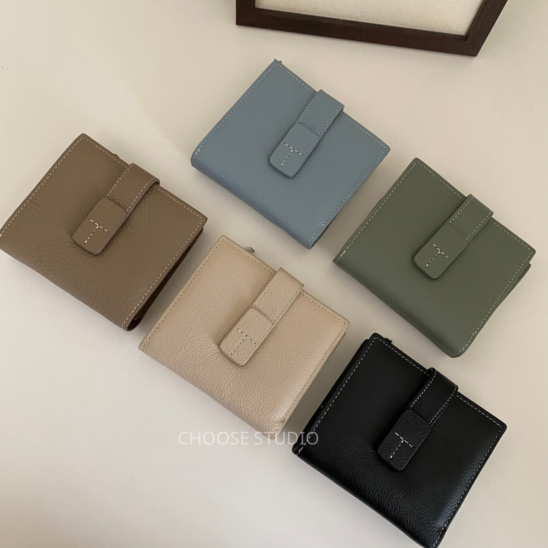 choose 選品｜真皮吐司短夾