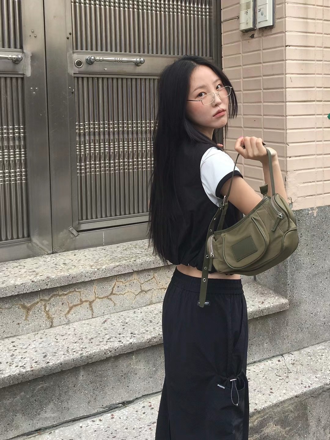 choose選品｜韓國尼龍肩背包